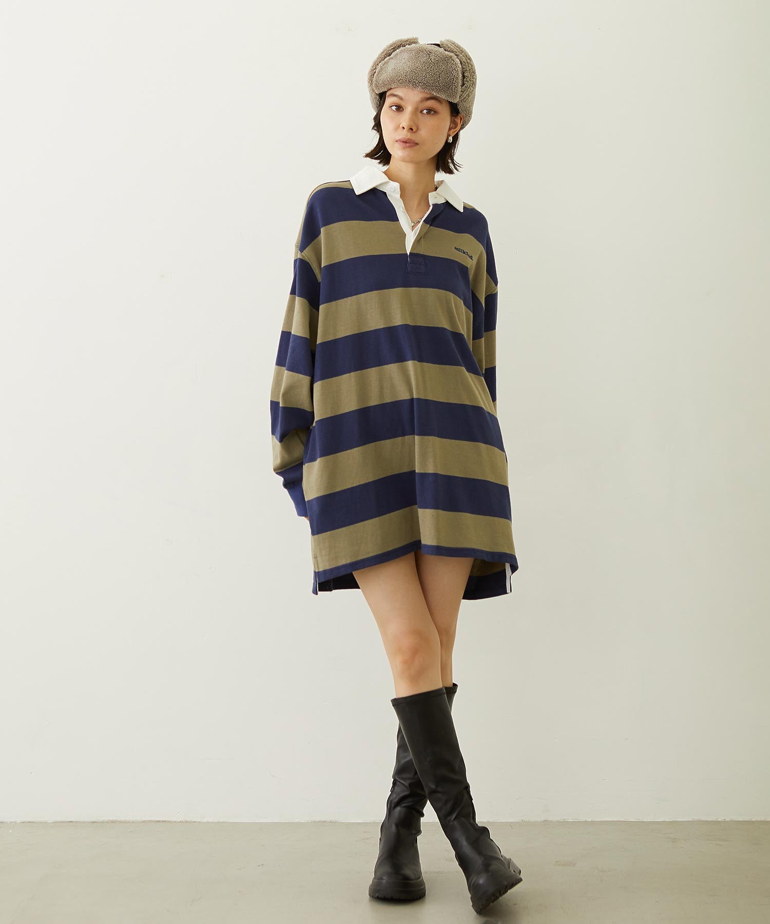 STRIPED RUGBY SHIRT