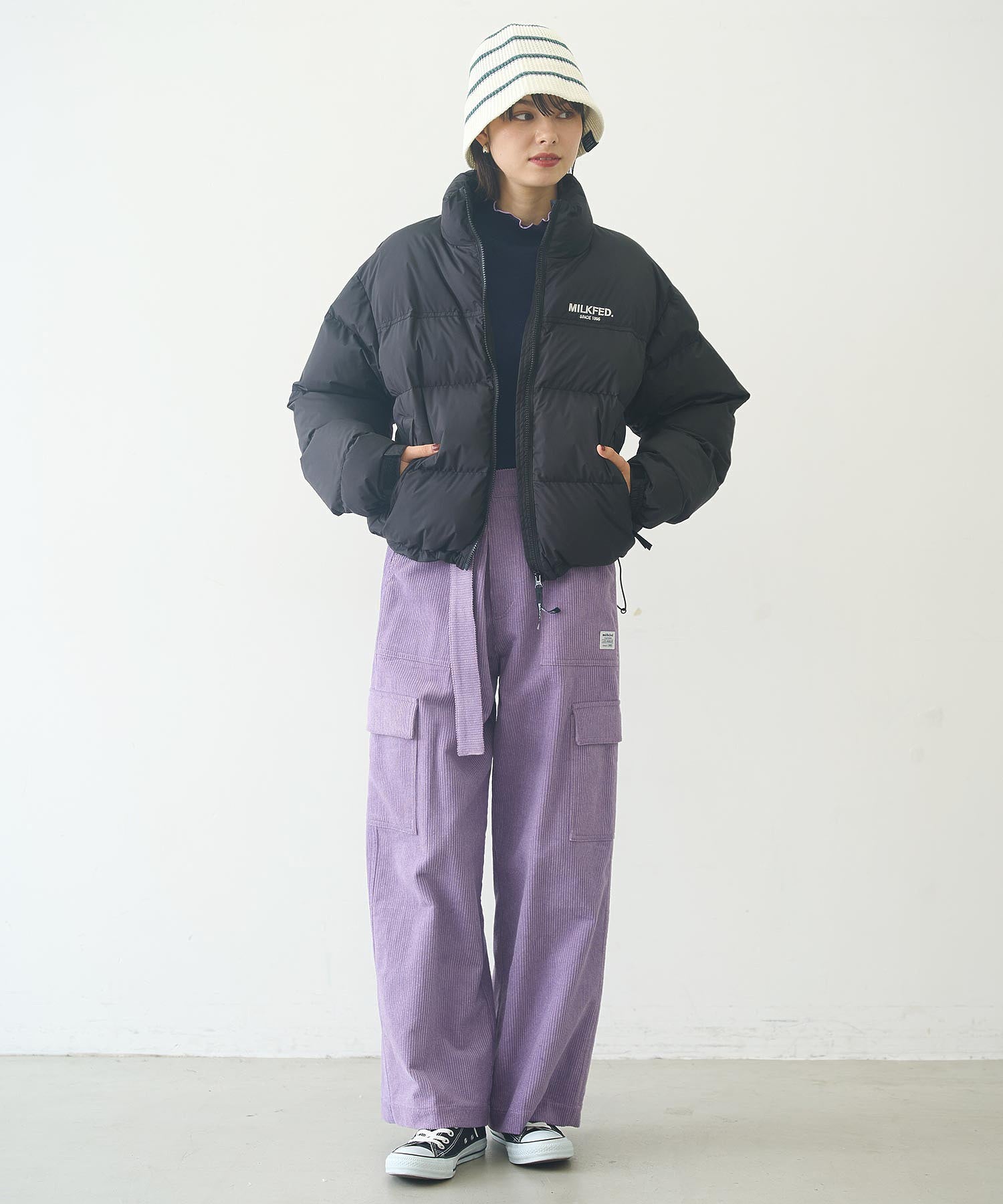 CORDUROY CARGO PANTS