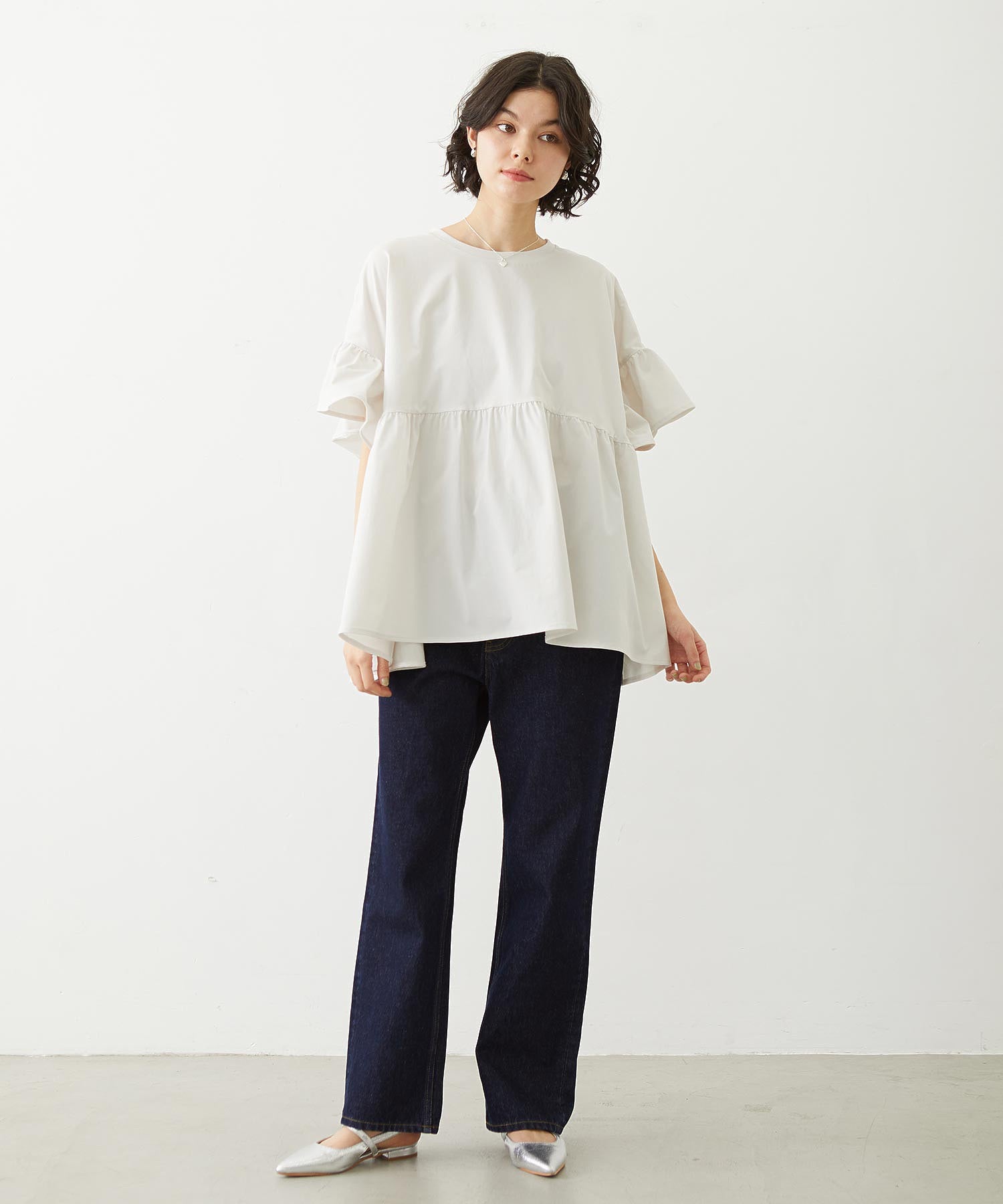 ICING LOGO RUFFLE TUNIC