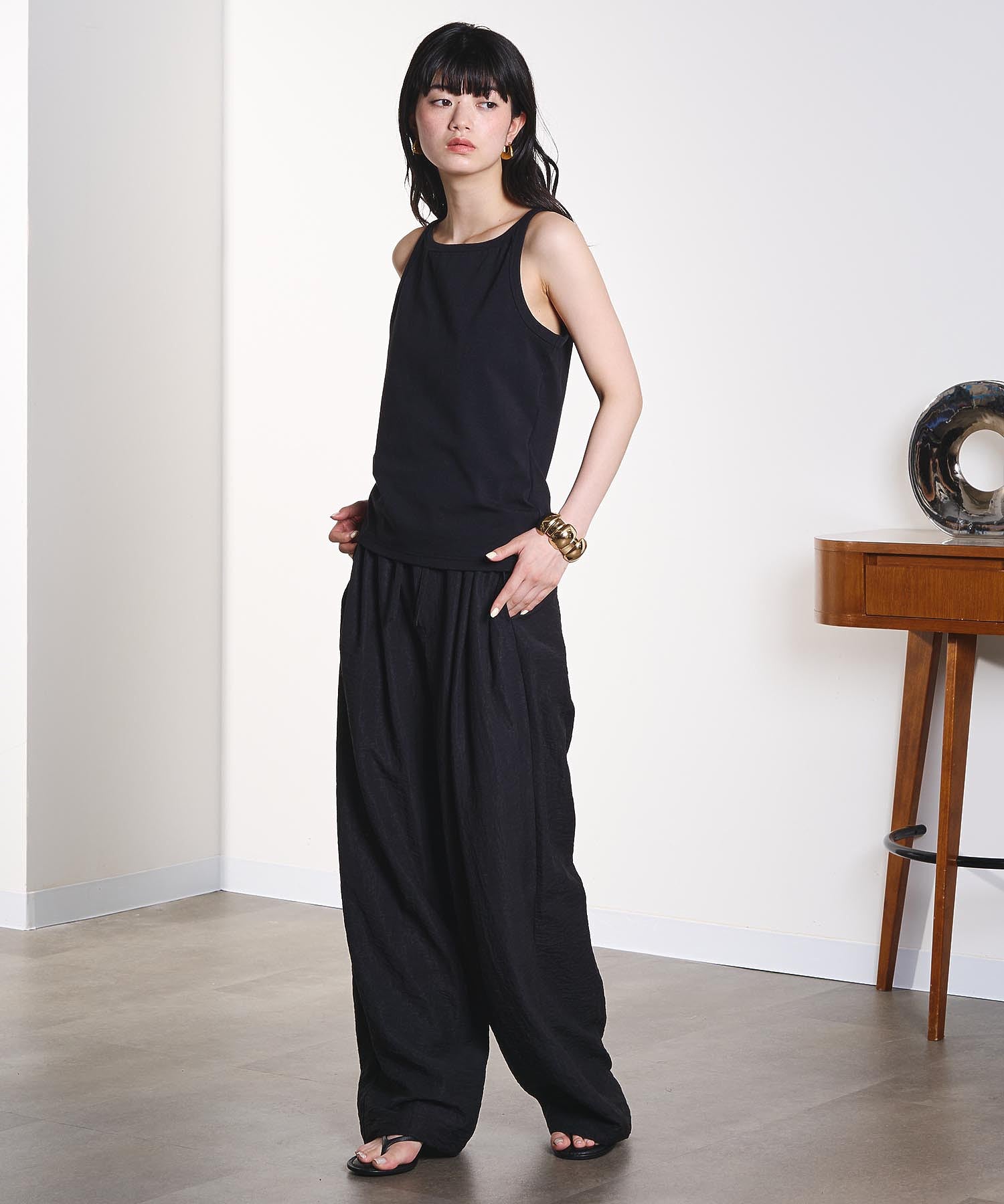 model:163cm 着用サイズ:M