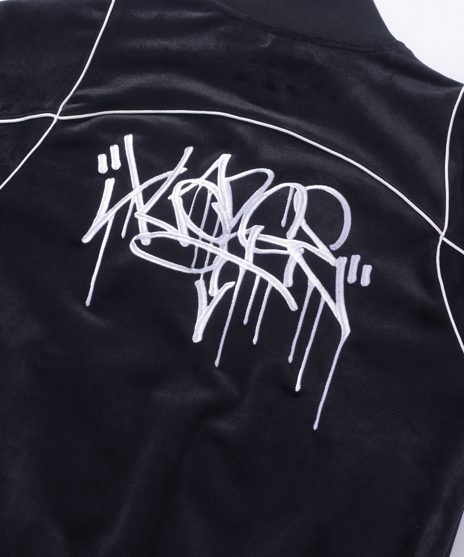 TAGGING VELOUR JACKET