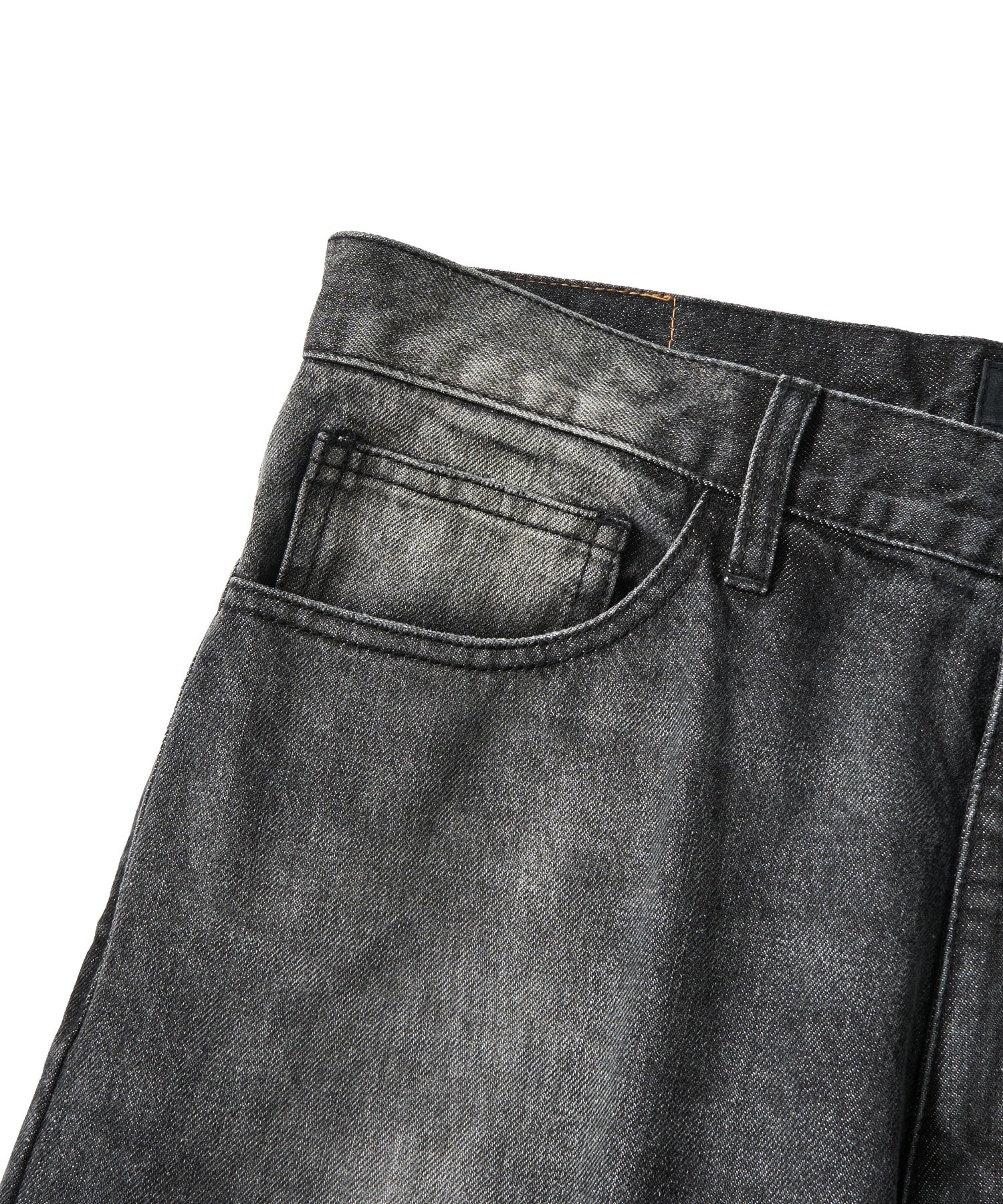 FADED DENIM PANTS