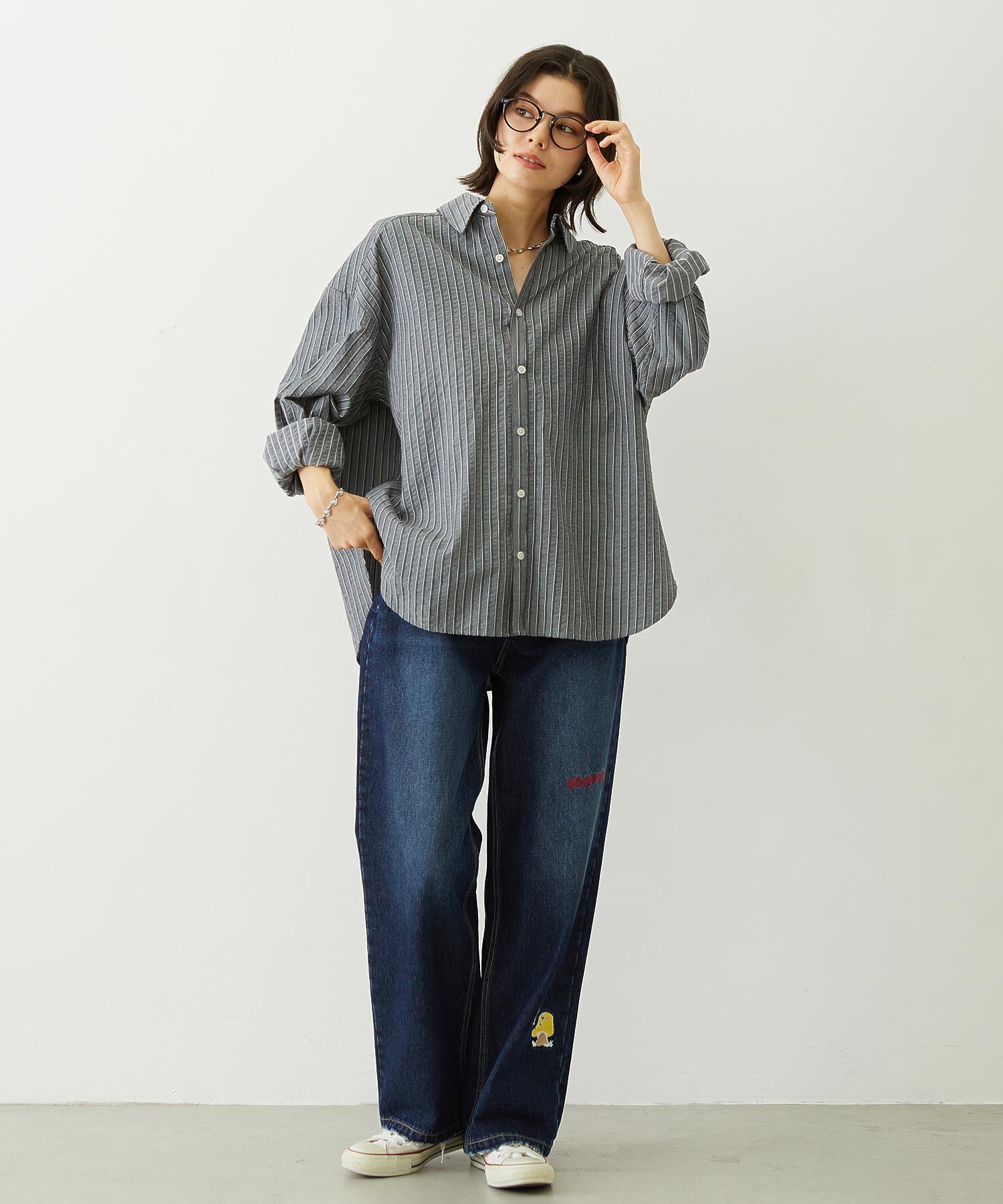 2WAY OVERSIZED SHIRT