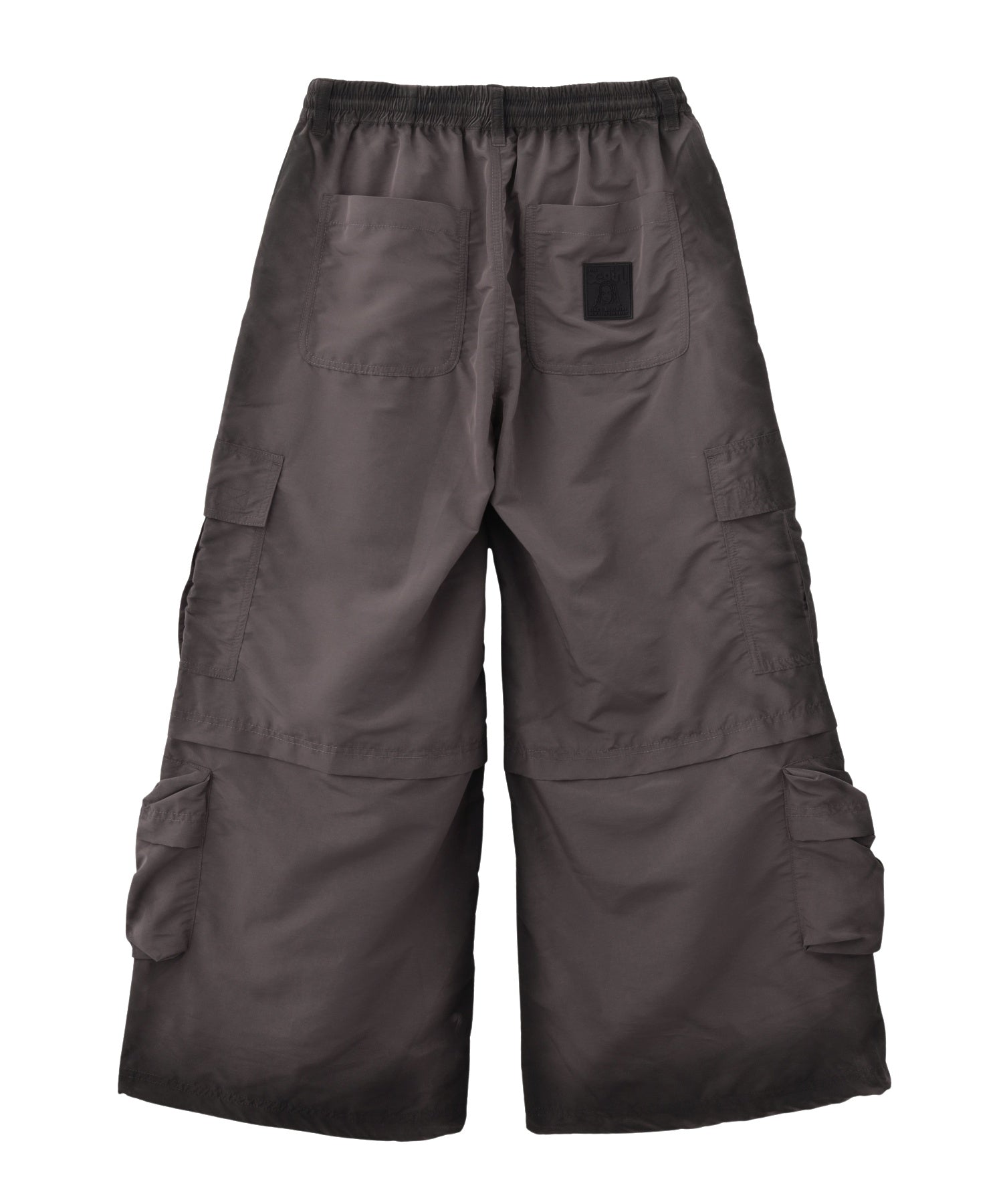 FADED WIDE LEG CARGO PANTS