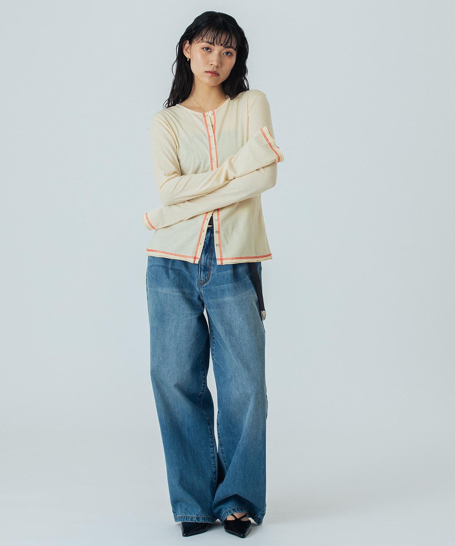 model:167cm 着用サイズ:ONE SIZE