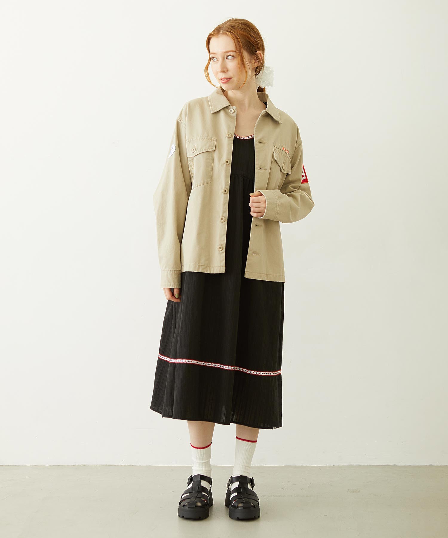 PATCHED UTILITY SHIRT