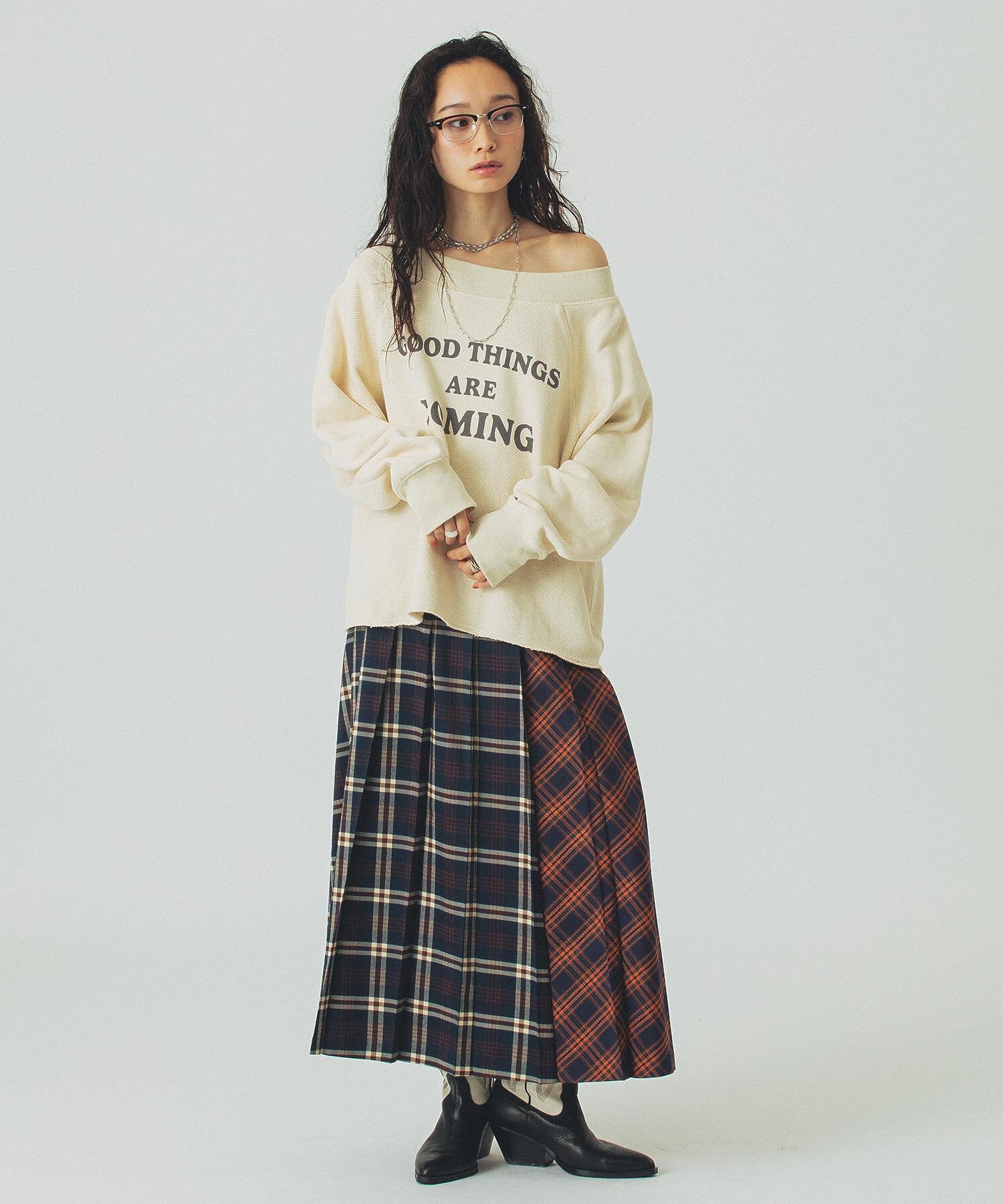model:161cm 着用サイズ:ONE SIZE