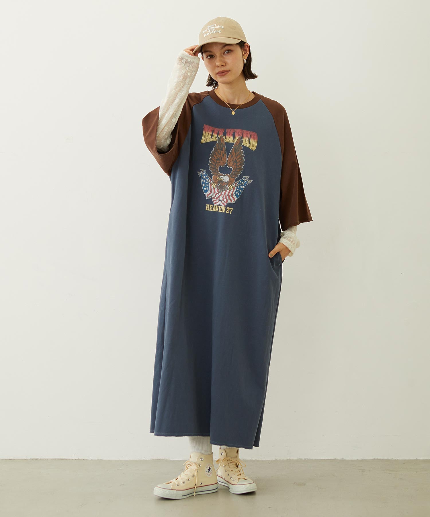 EAGLE B/B TEE DRESS