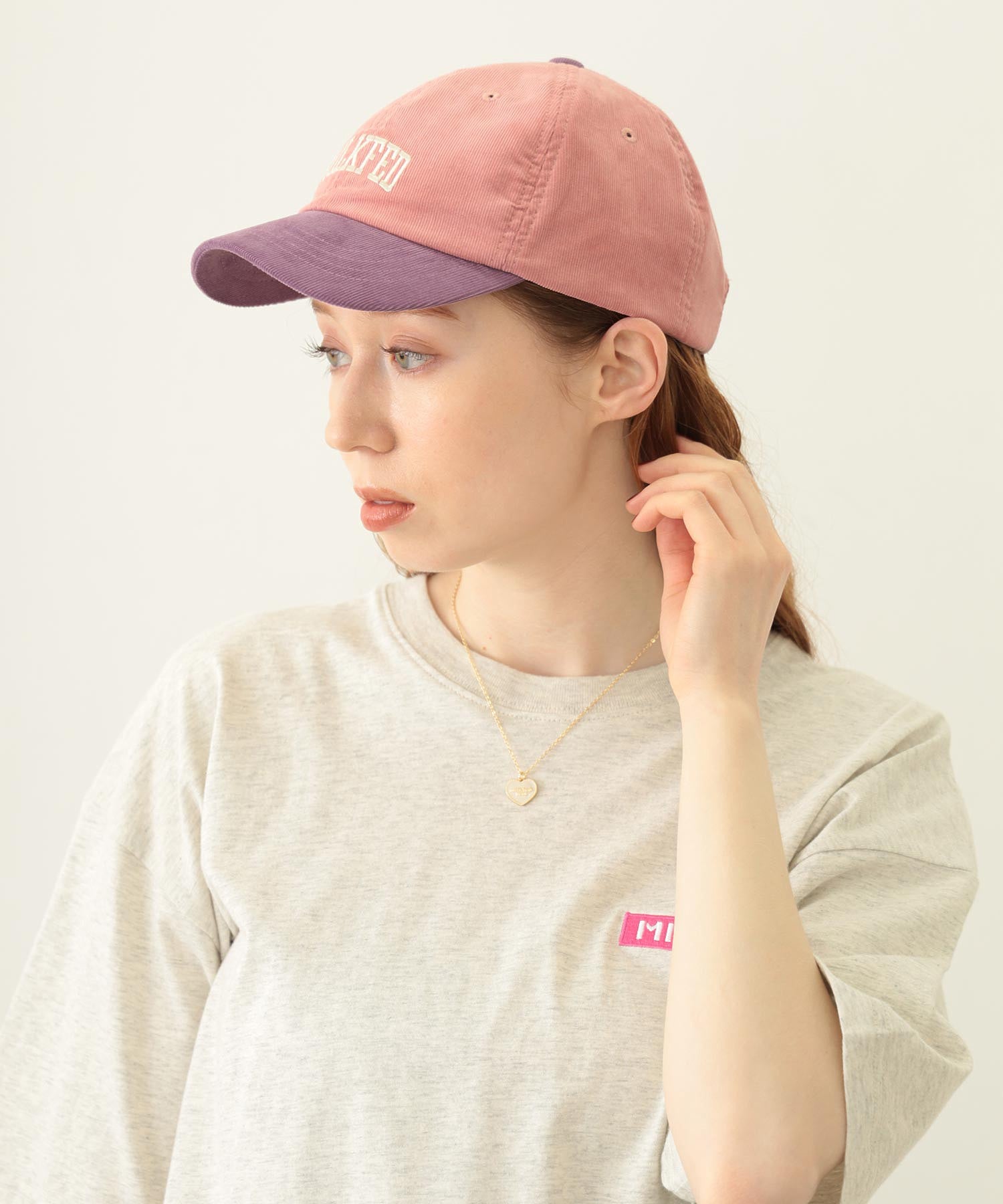LOGO CORDUROY CAP