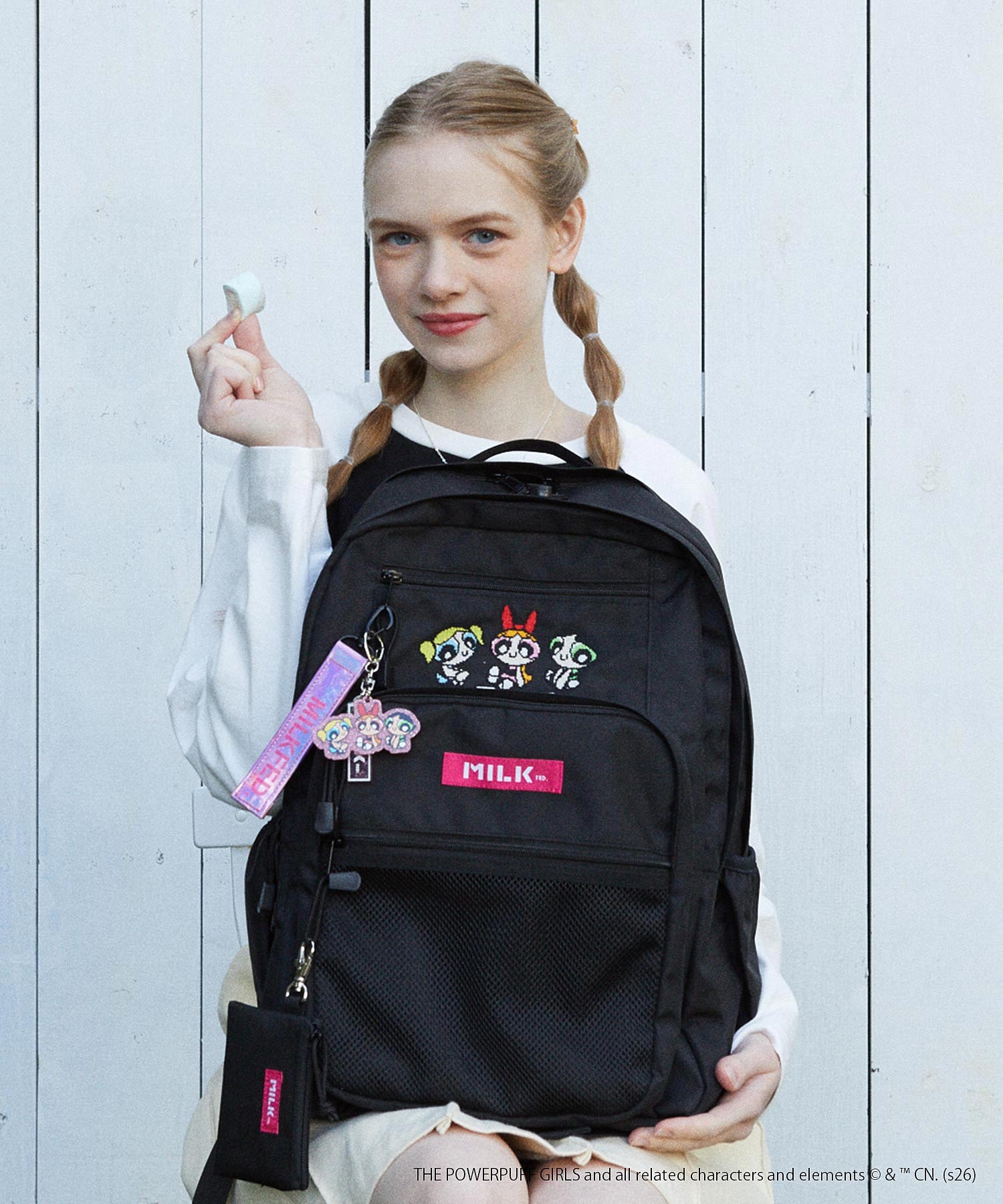THE POWERPUFF GIRLS × MILKFED. BACKPACK