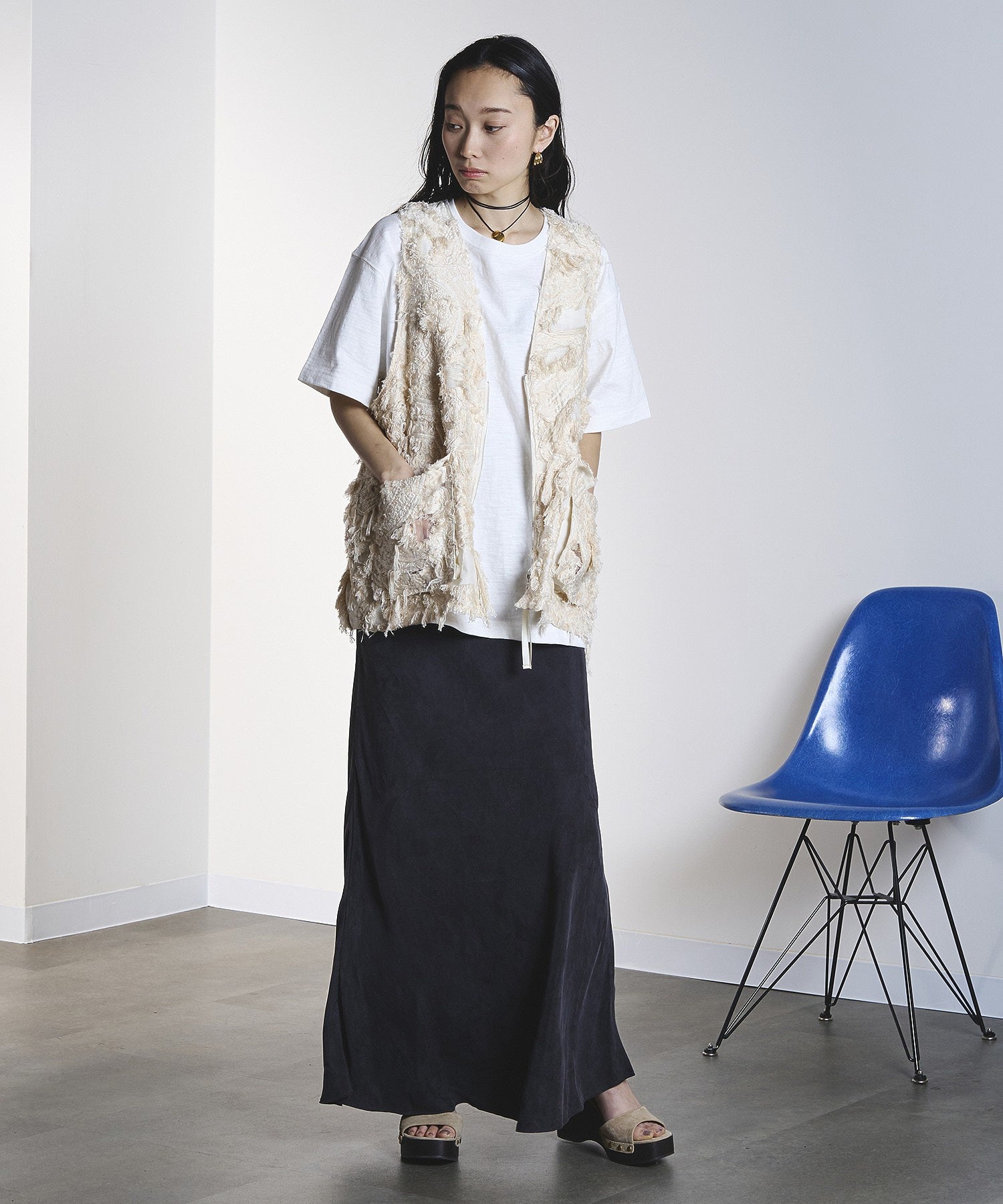 model:161cm 着用サイズ:M