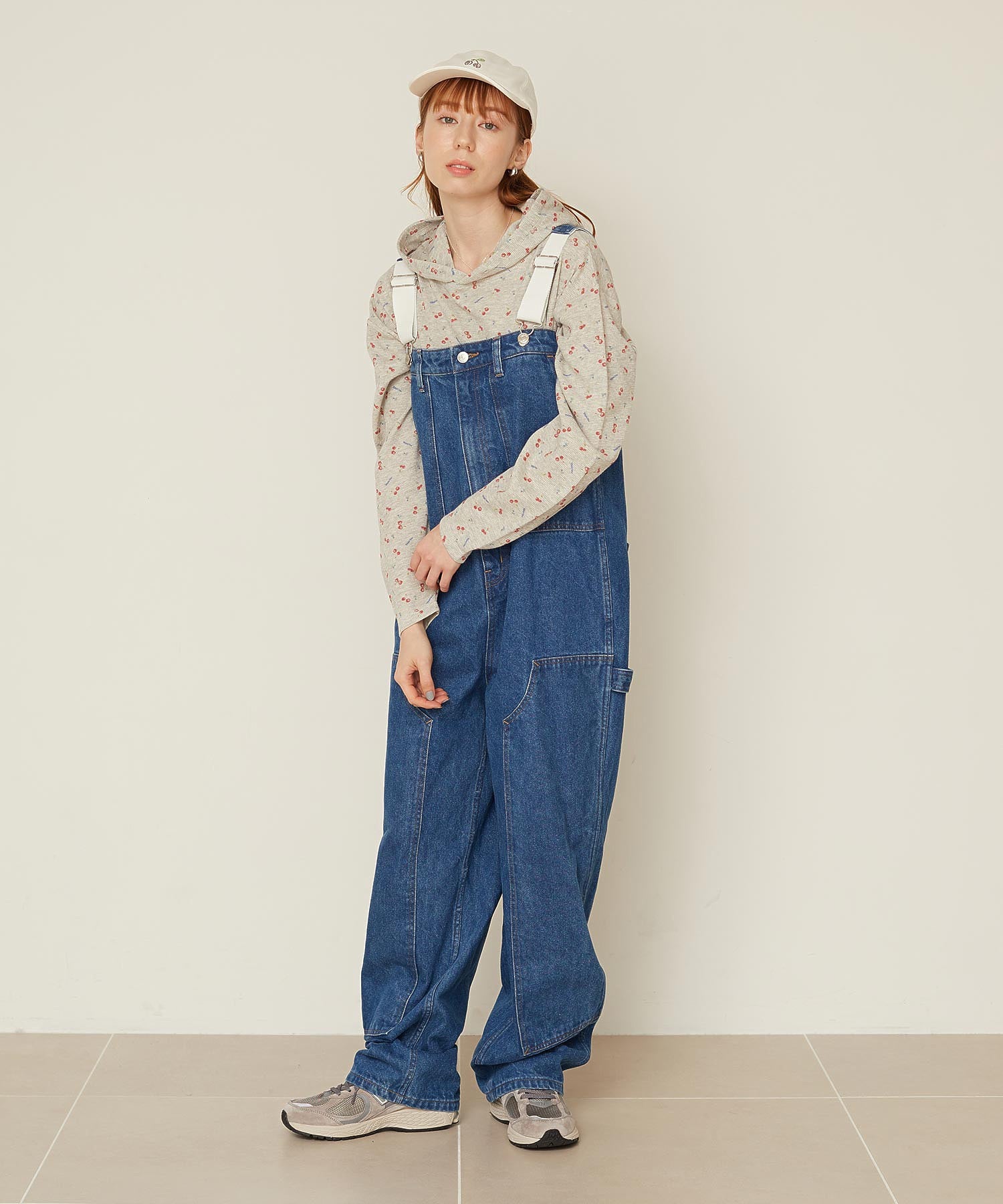 WORK STYLE SALOPETTE PANTS