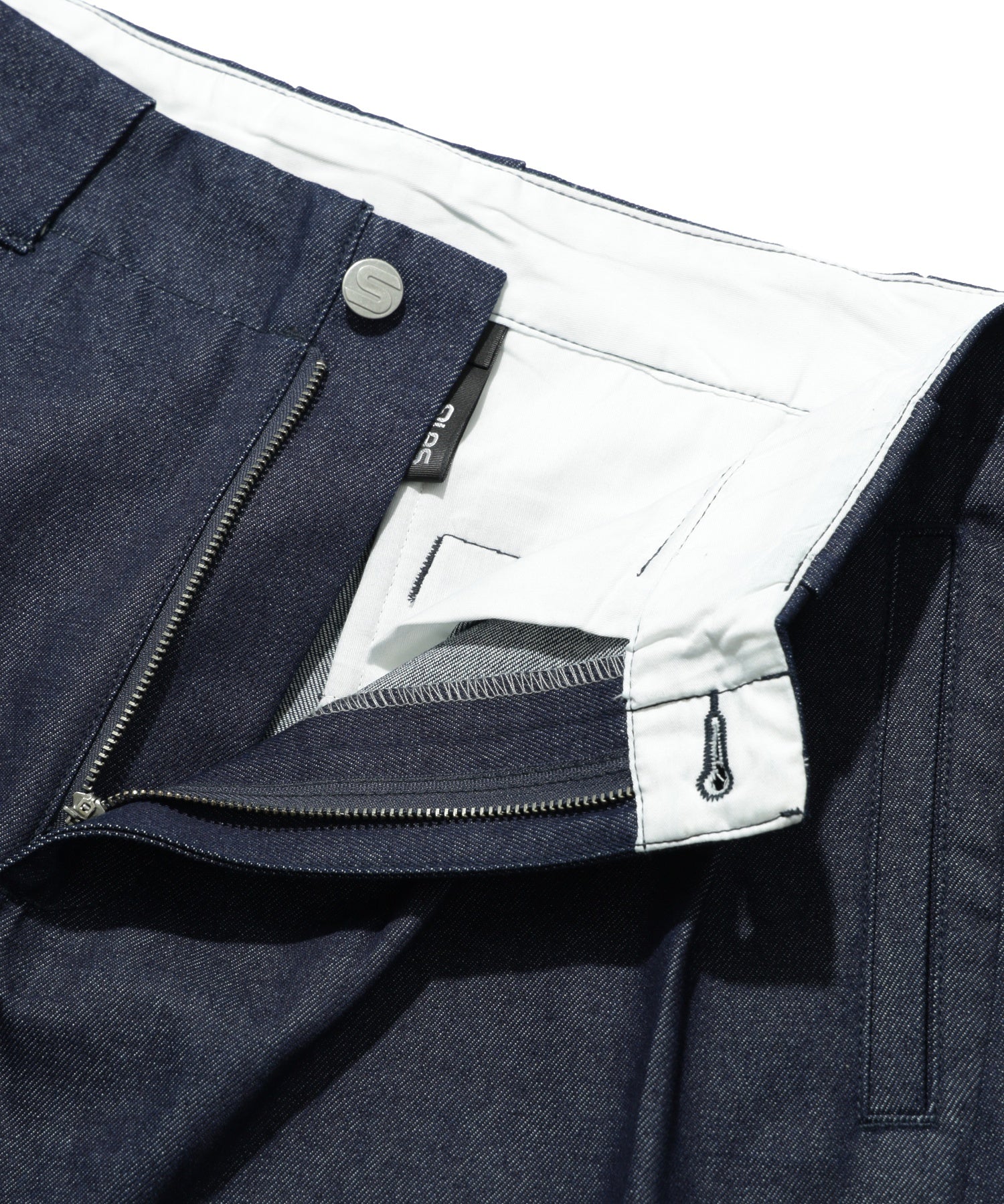 SHORT BAGGY DENIM PANTS