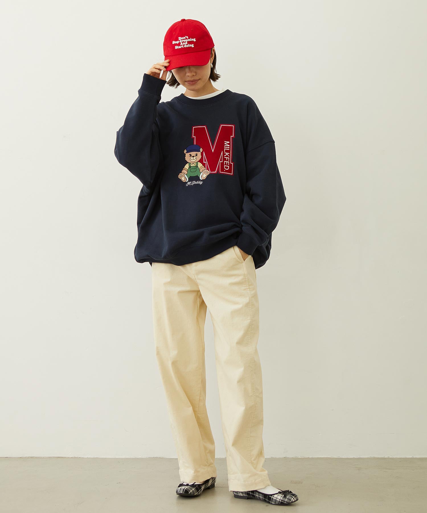 M.FEDDY EMBLEM SWEAT TOP