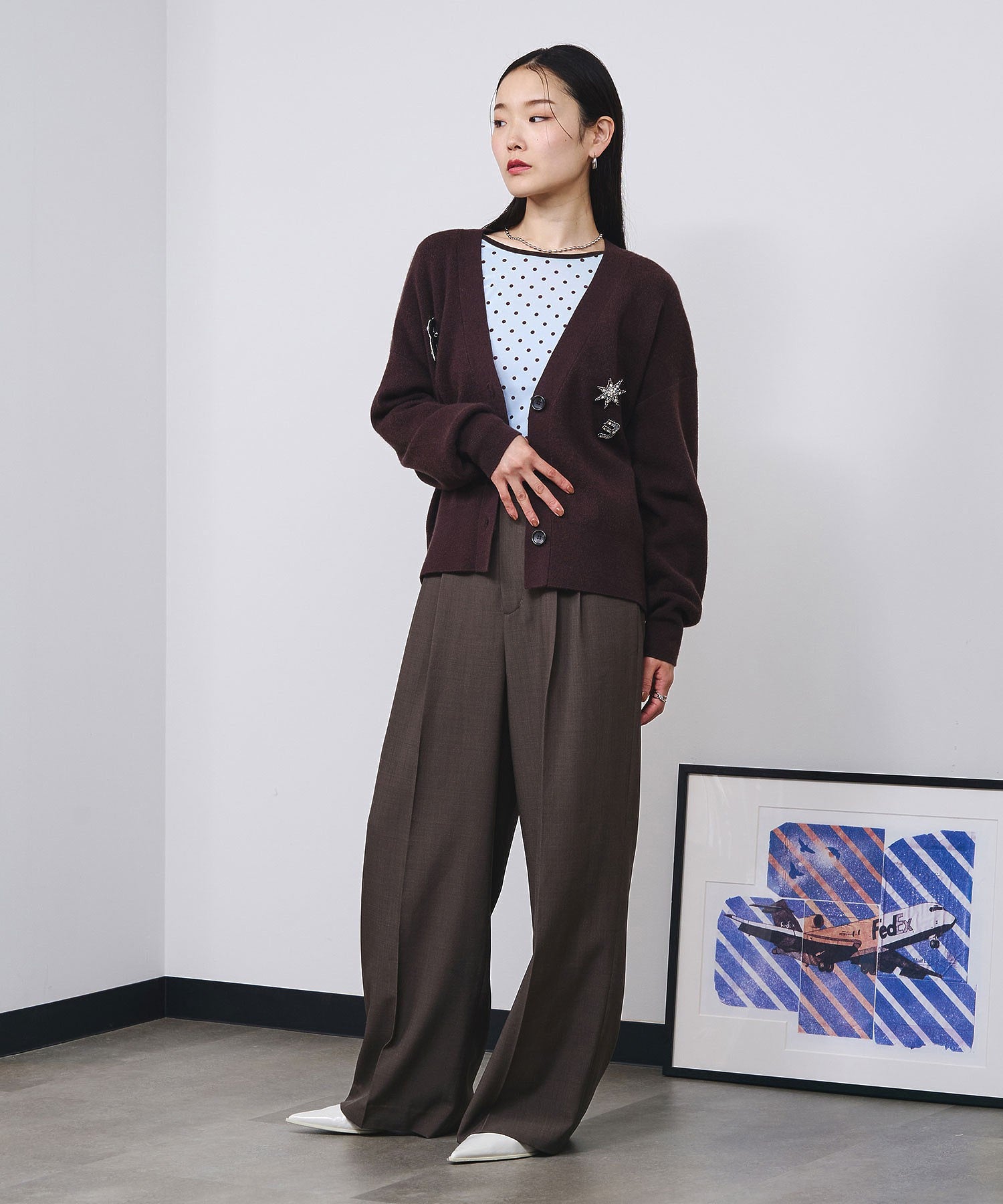 model:166cm 着用サイズ:ONE SIZE