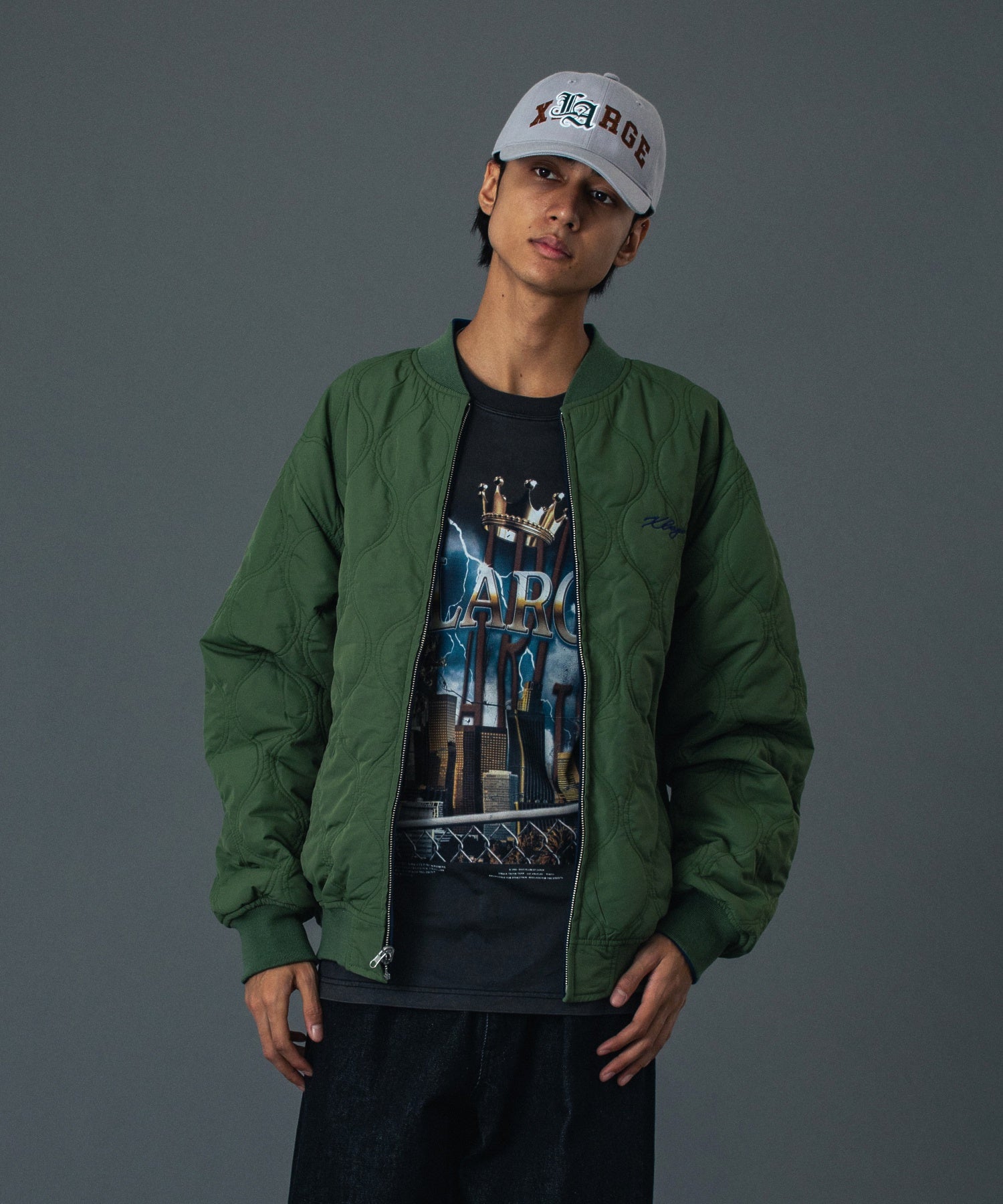 REVERSIBLE QUILTED JACKET