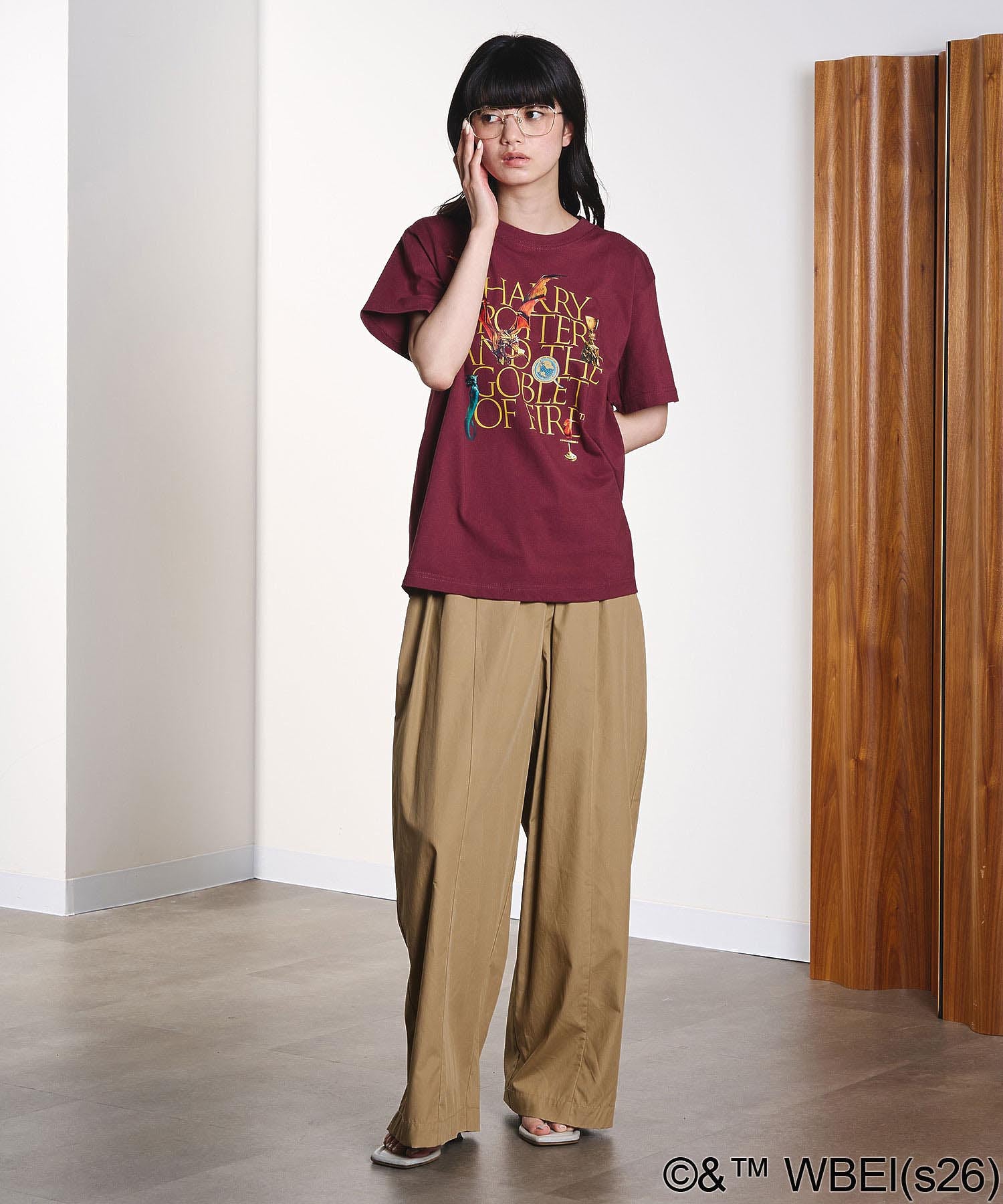 model:163cm 着用サイズ:S