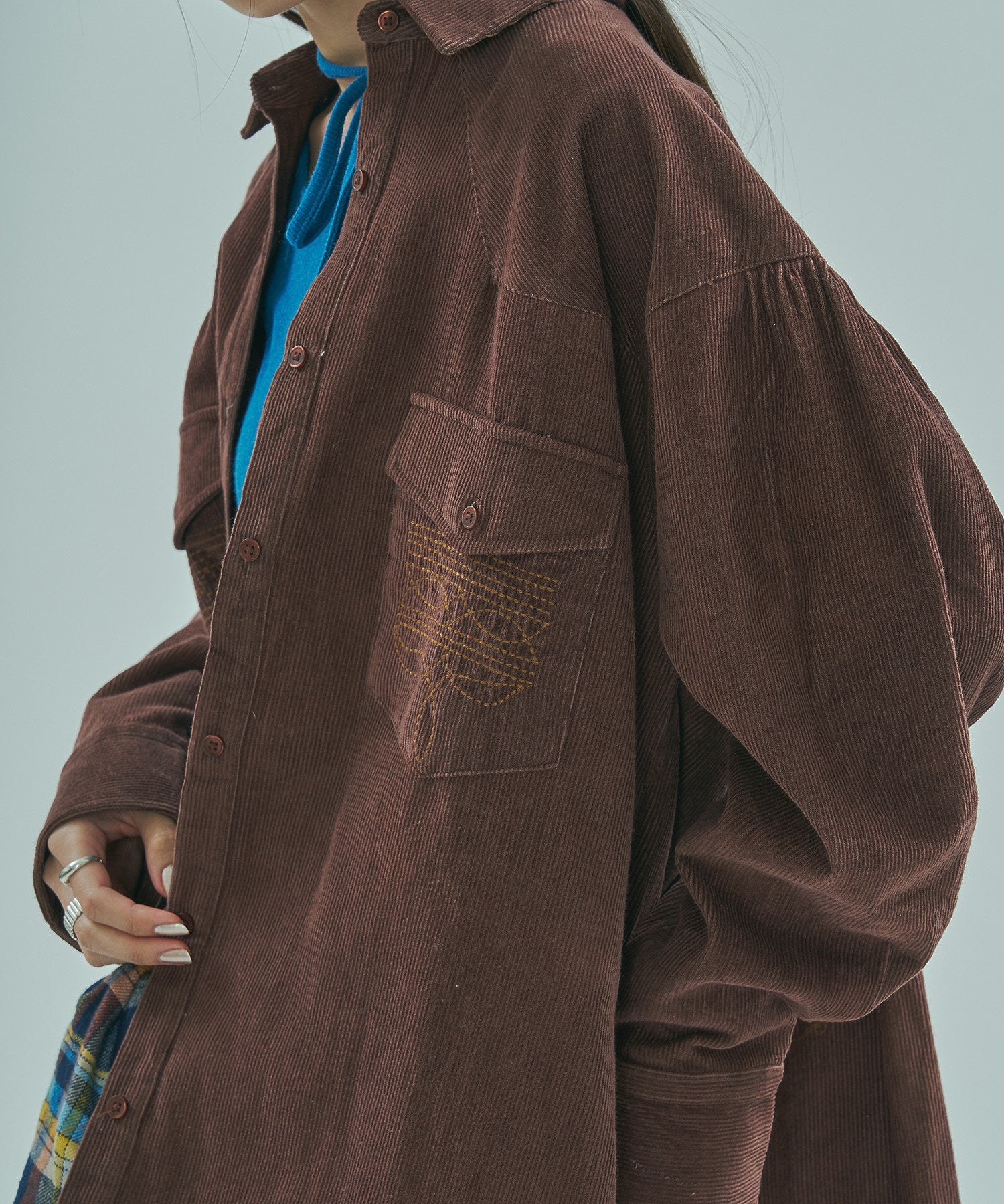 【ROSE BUD別注】INDIA IS BEUATIFUL/WESTERN SHIRTS JACKET