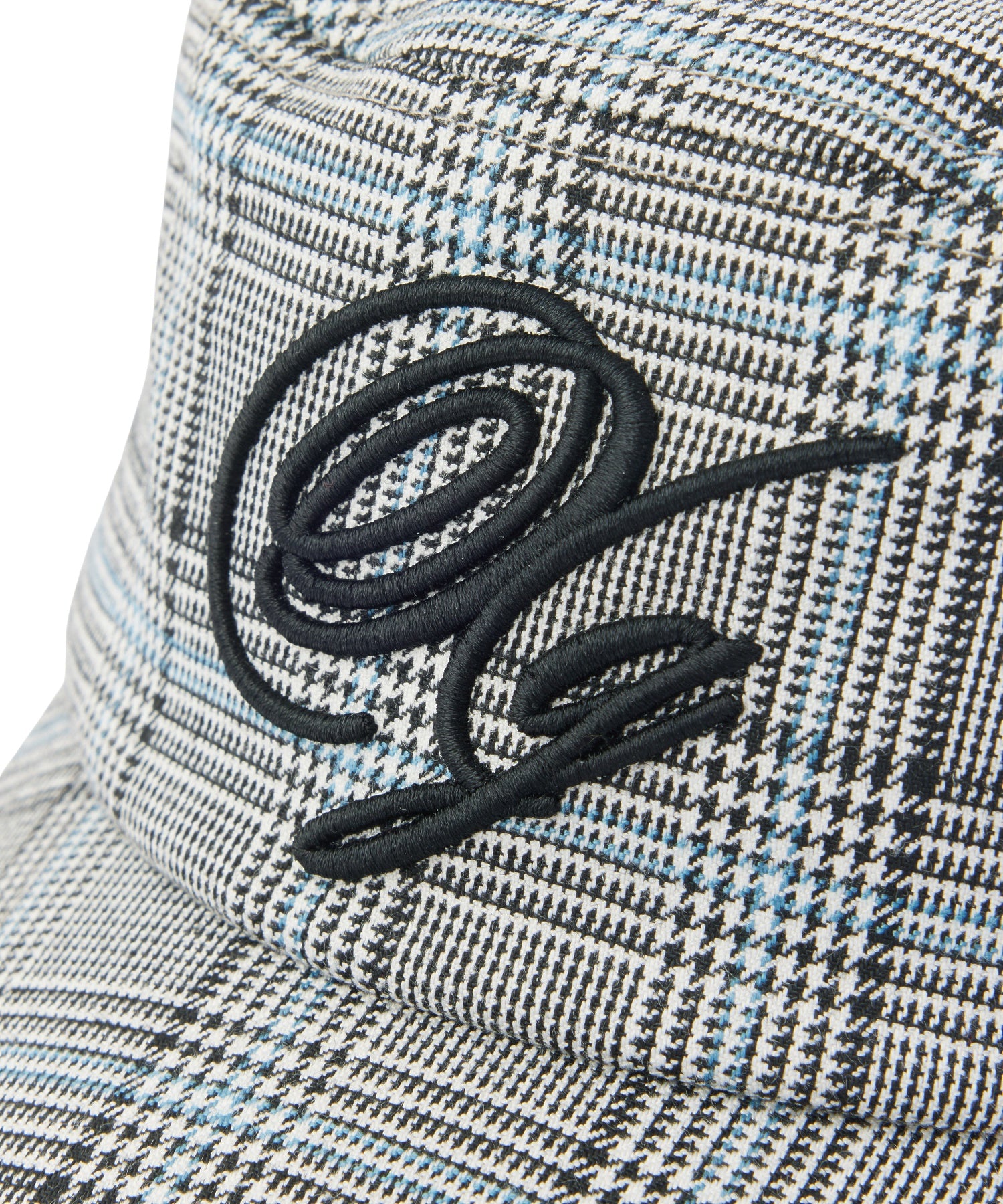 LOGO MARK EMBROIDERED FLAT BRIM CAP