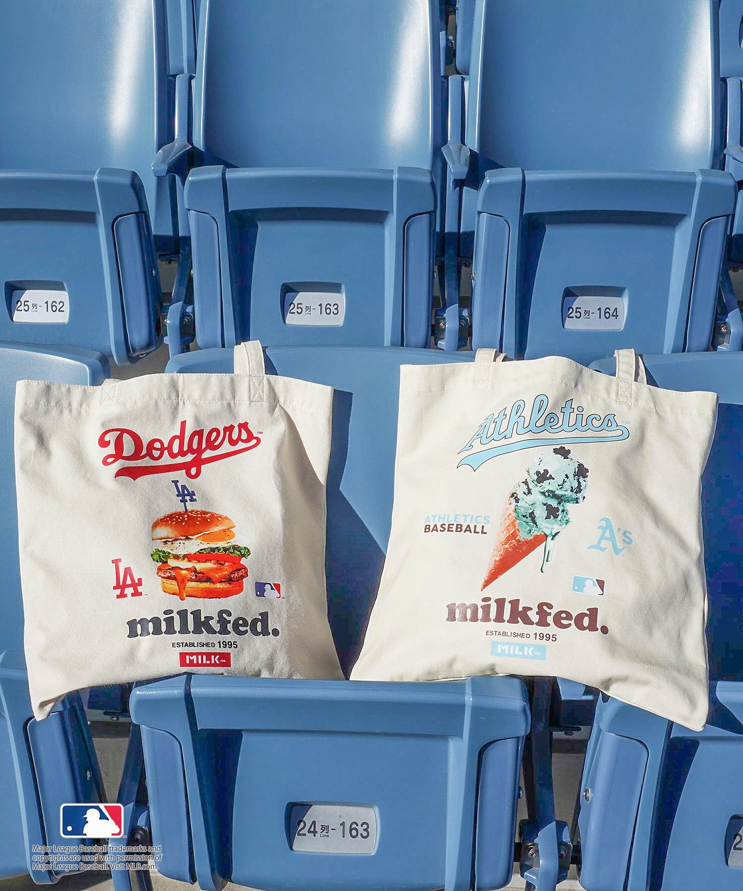 MILKFED. × MLB TOTE