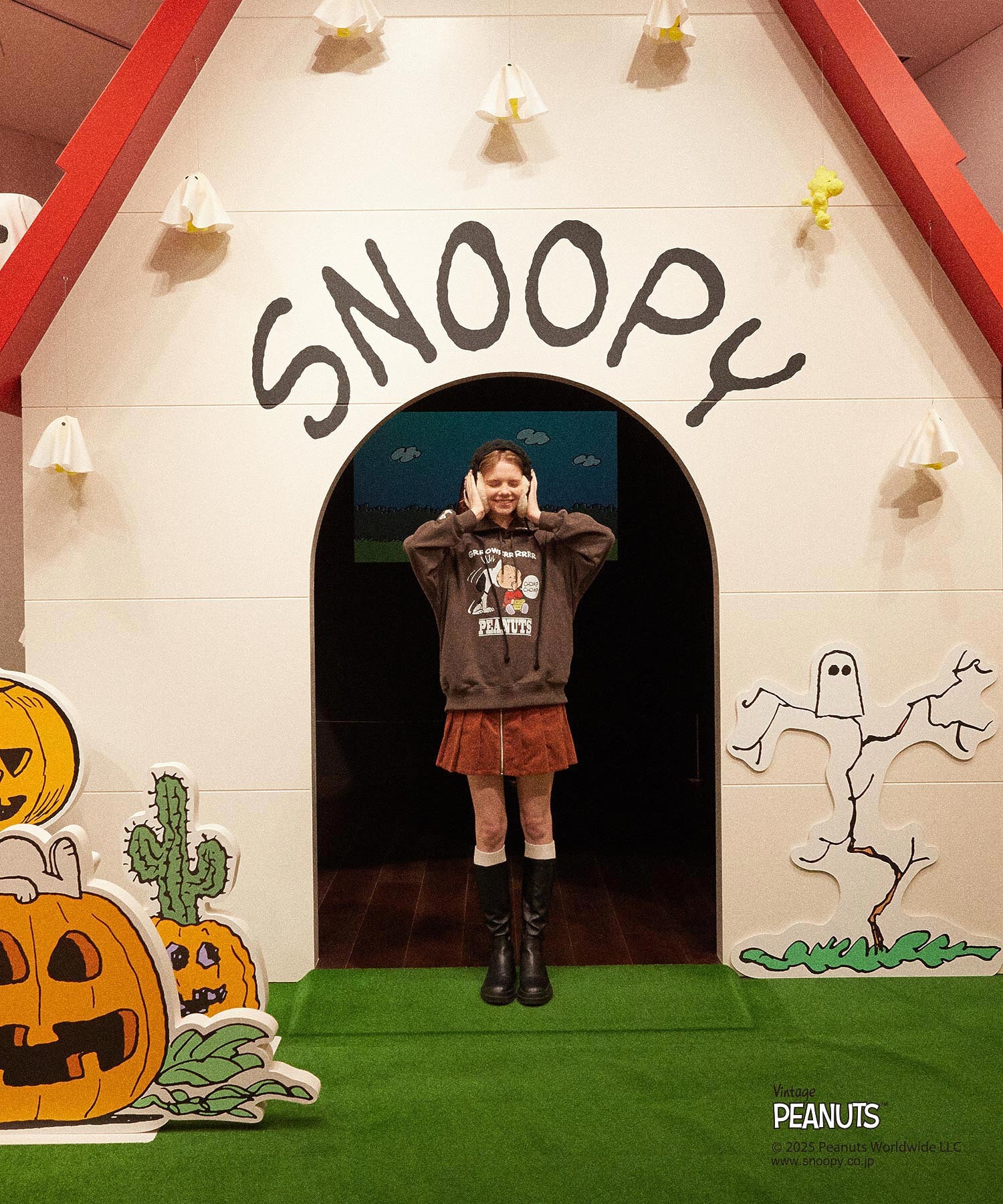 MILKFED. × PEANUTS HOODIE