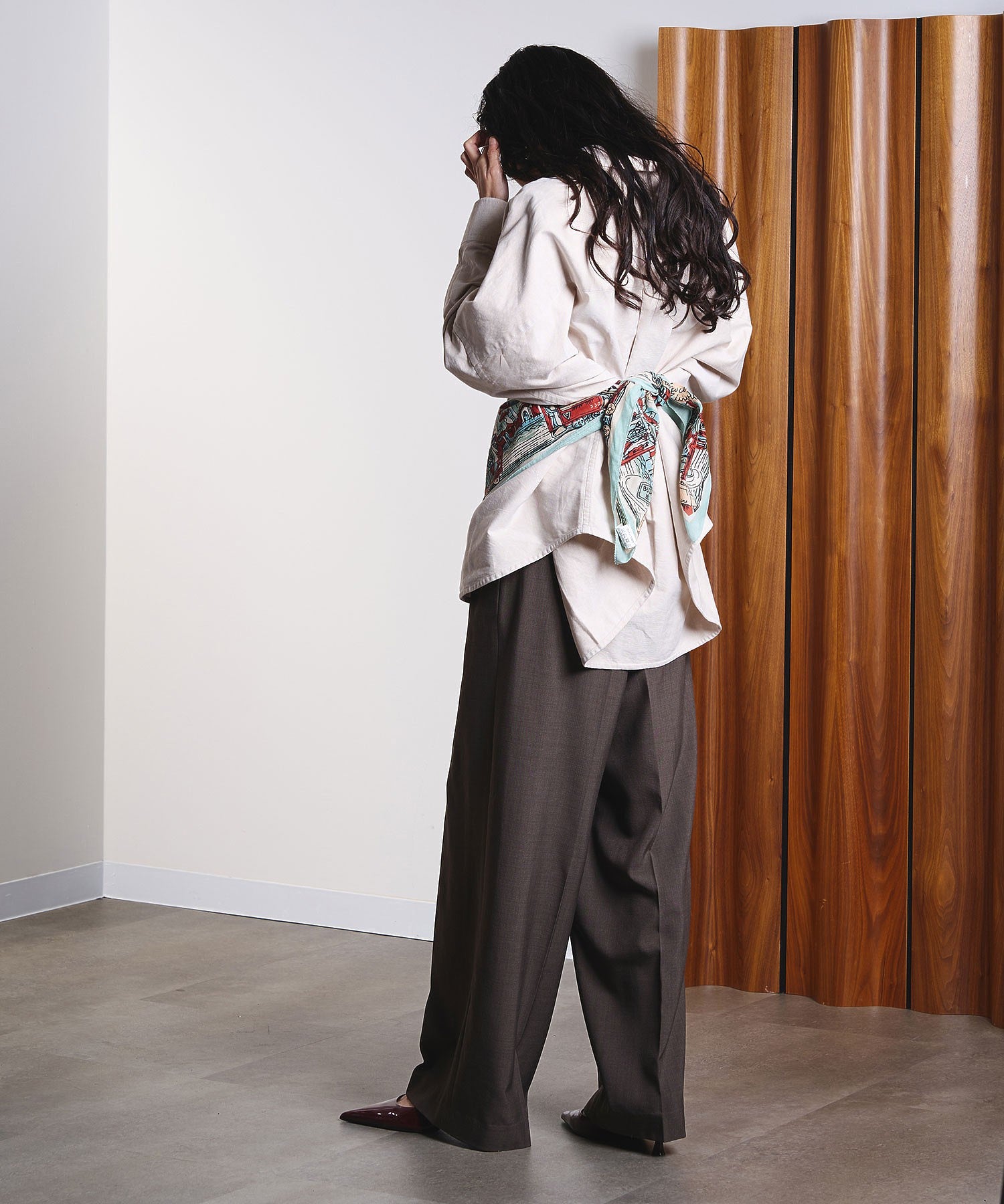 model:161cm 着用サイズ:ONE SIZE