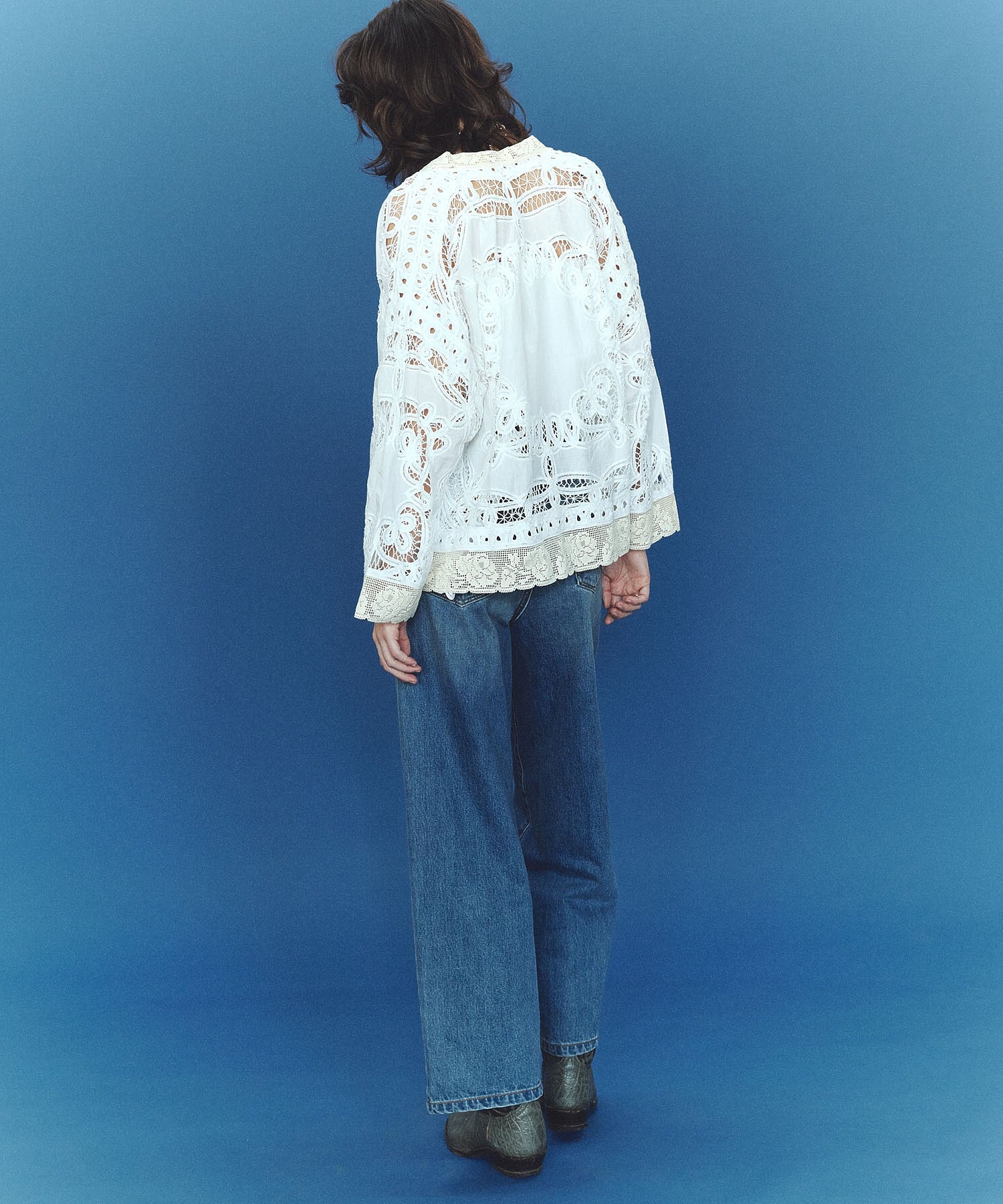 mag.by c/BATTEN LACE SHIRT