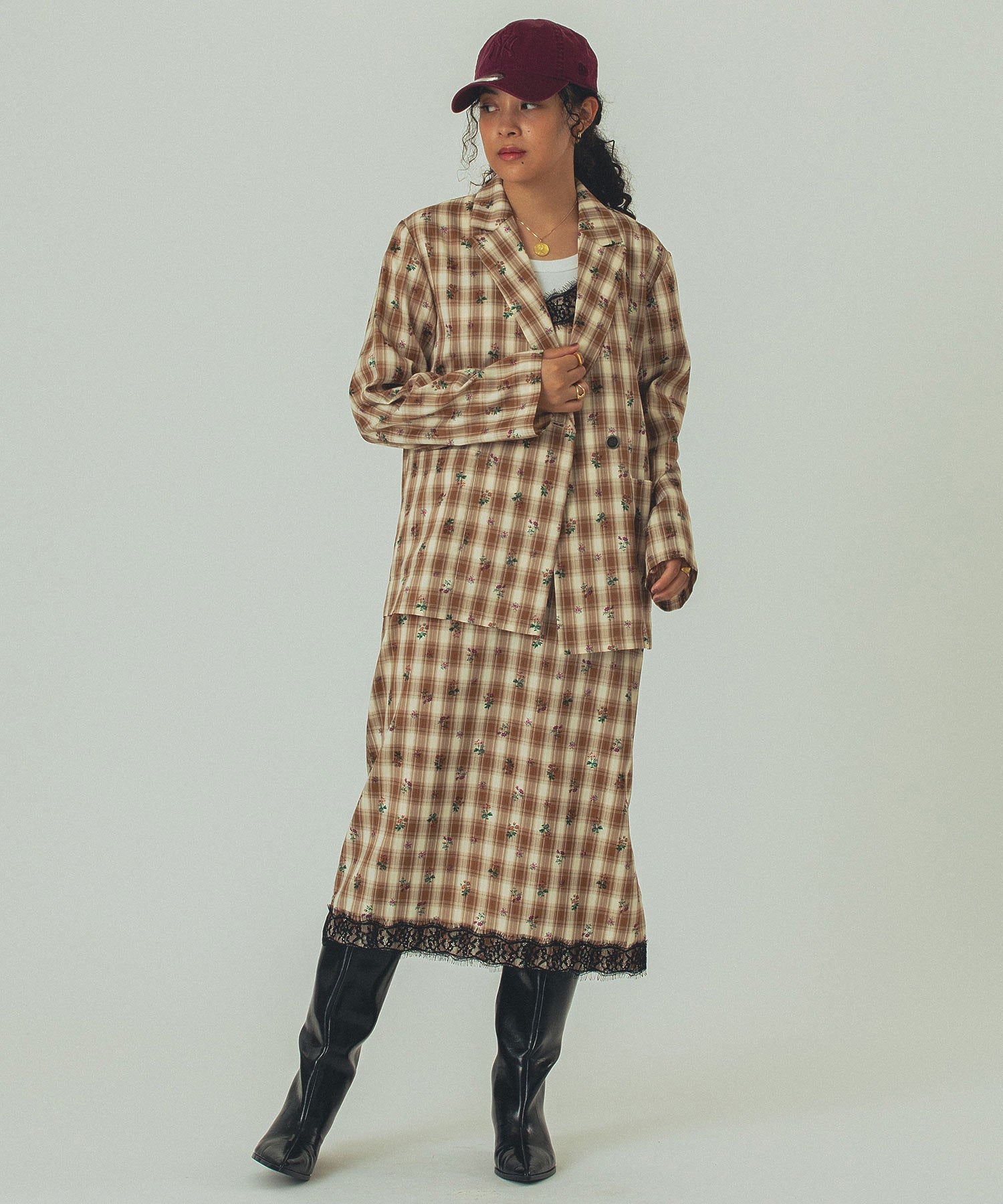 model:168cm 着用サイズ:ONE SIZE