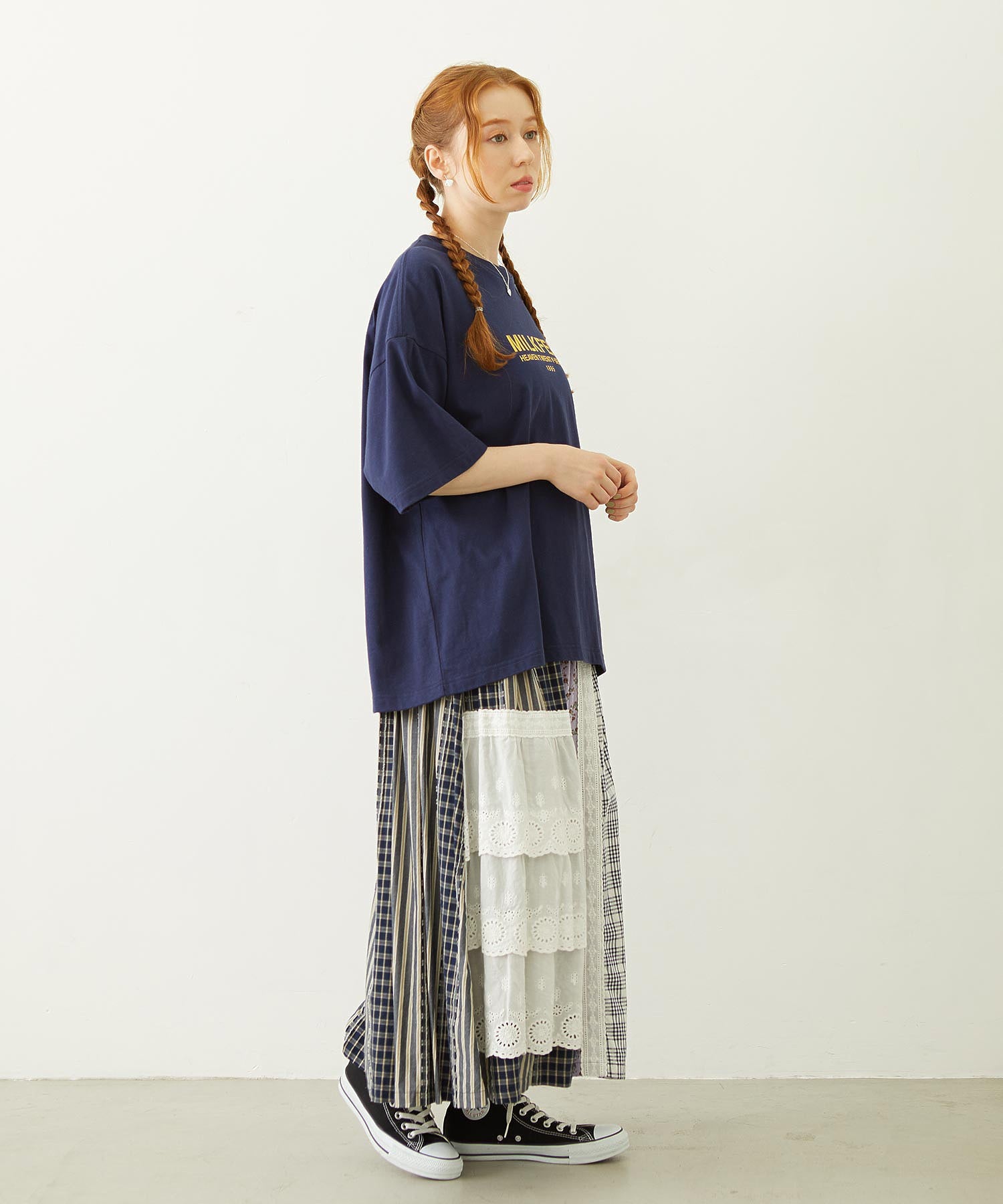 STENCIL LOGO WIDE S/S TEE