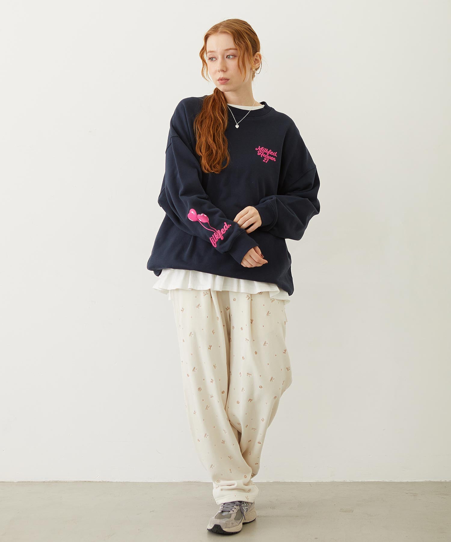 HEART BALLOON SWEAT TOP