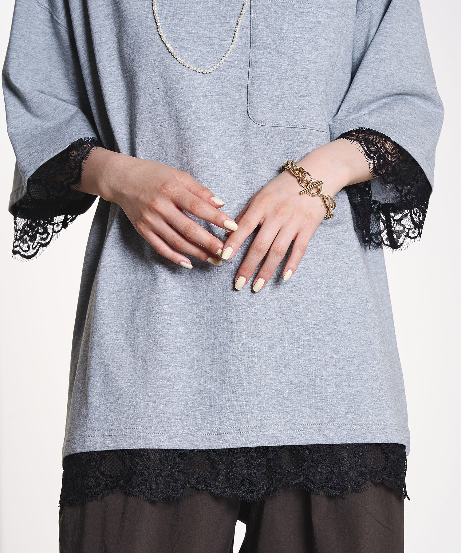 LACE DOCKING BIG TEE