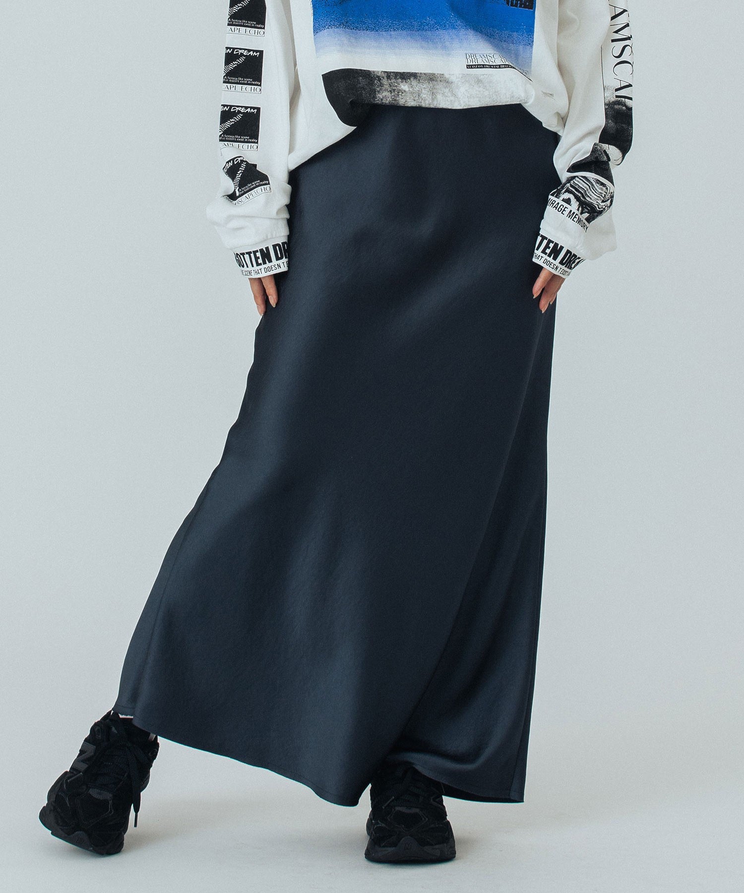 model:167cm 着用サイズ:M