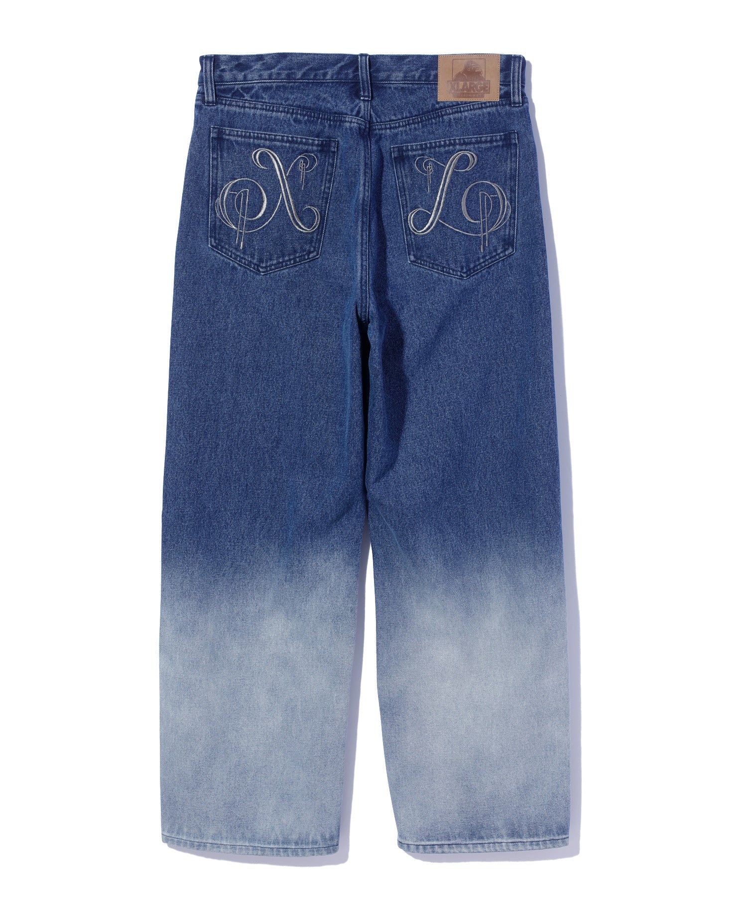 FADED DENIM PANTS