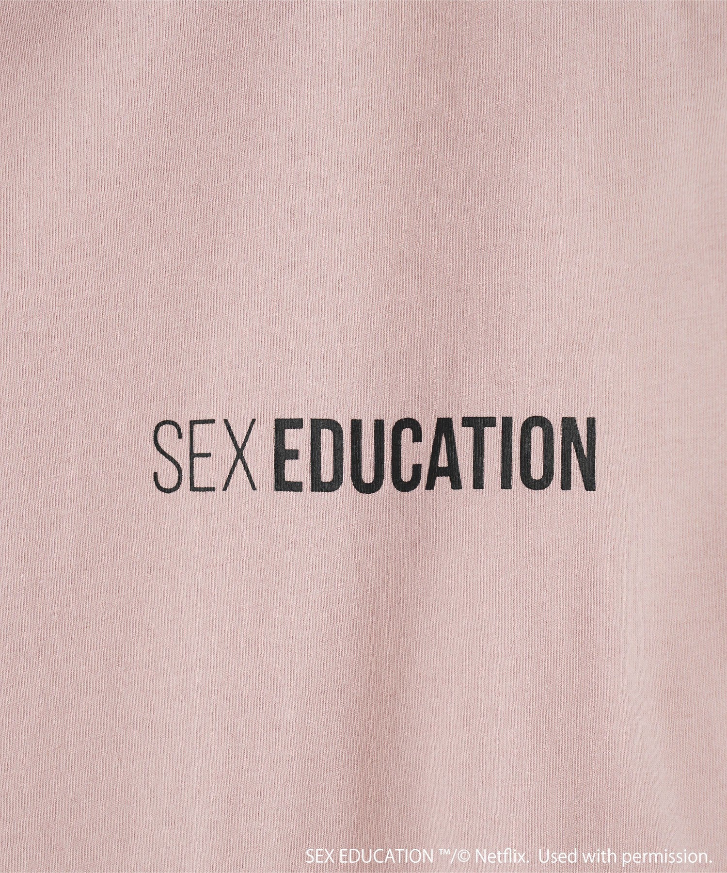 Netflix Series ‘SEX EDUCATION’ × ROSE BUD/AMERICAN COMIC TEE