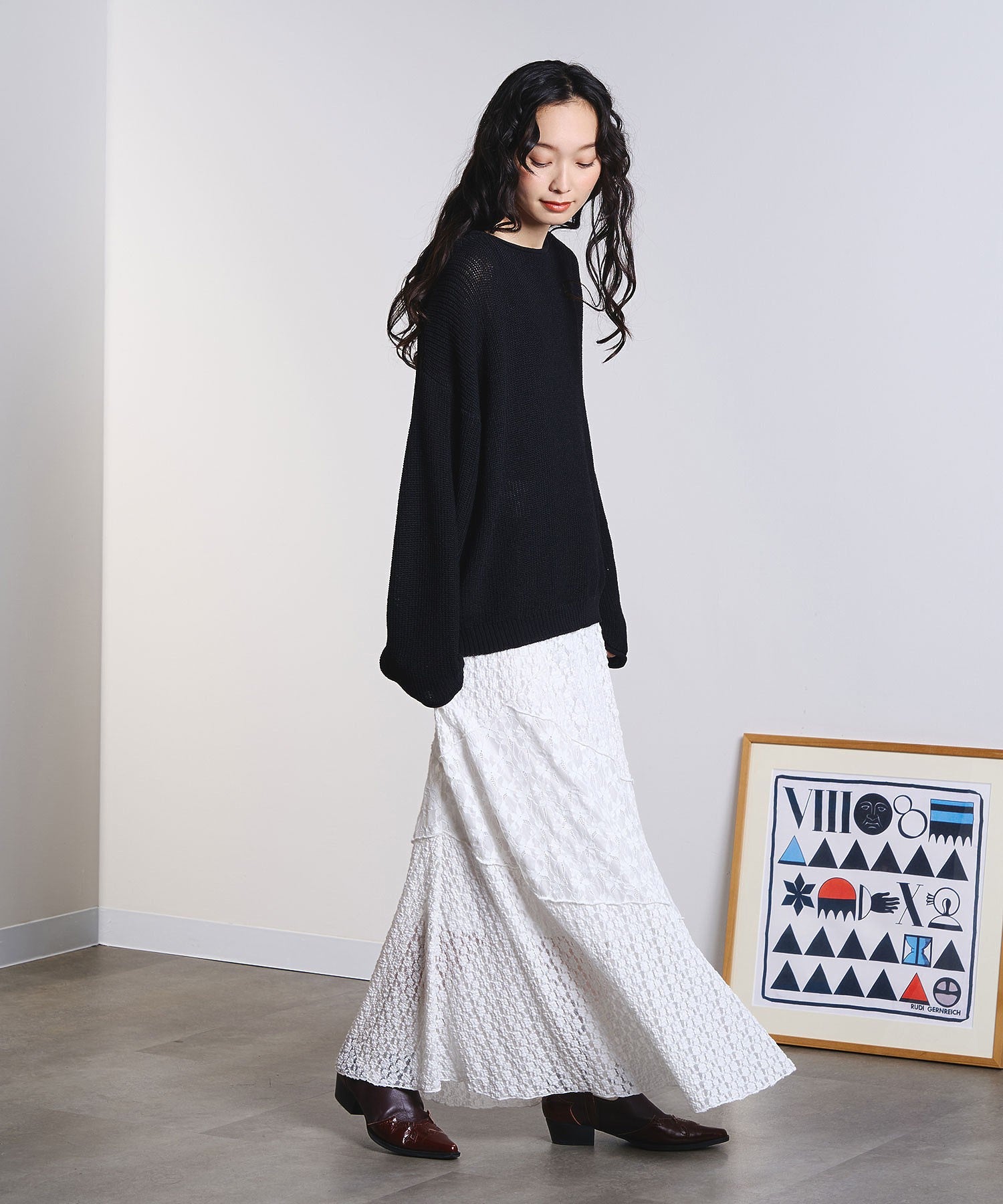 model:161cm 着用サイズ:ONE SIZE