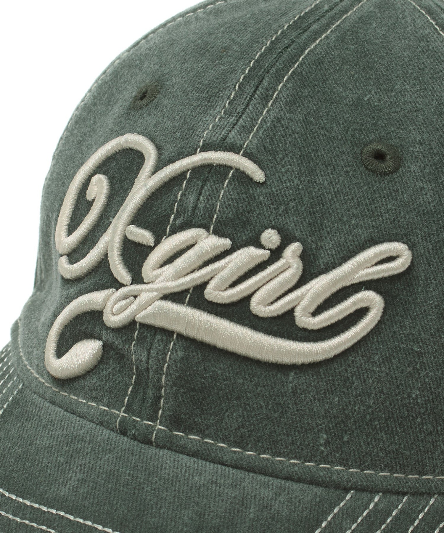 BICOLOR STITCH FADED 6PANEL CAP