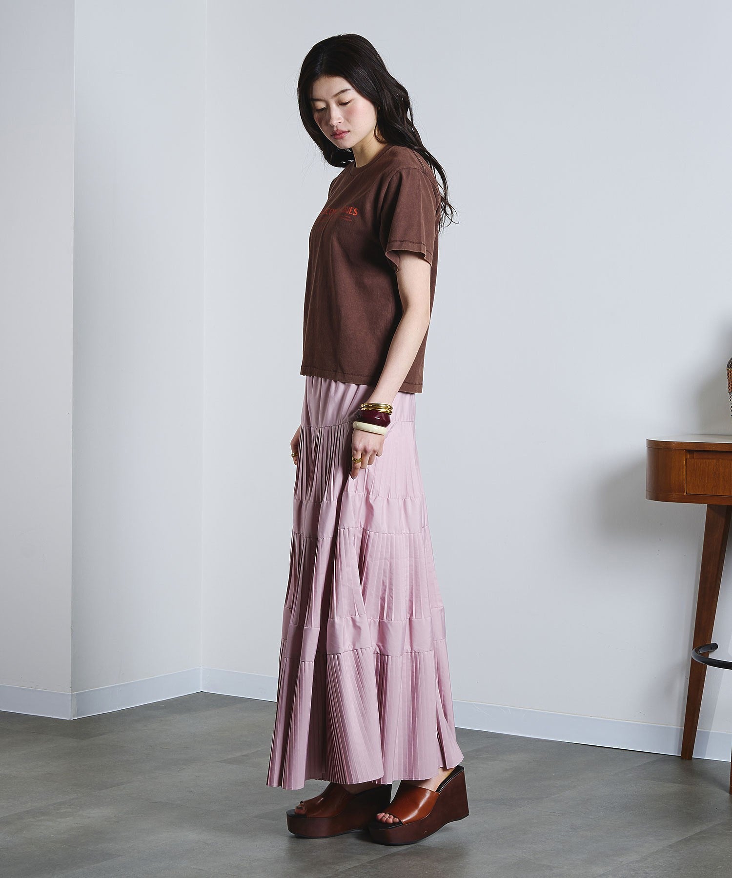 TIERED SKIRT