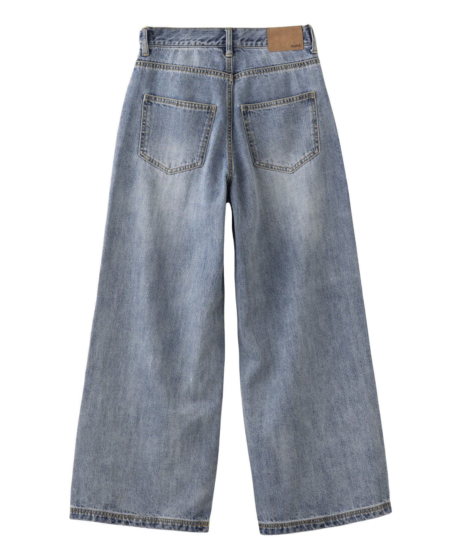 WAIST ADJUST DENIM PANTS