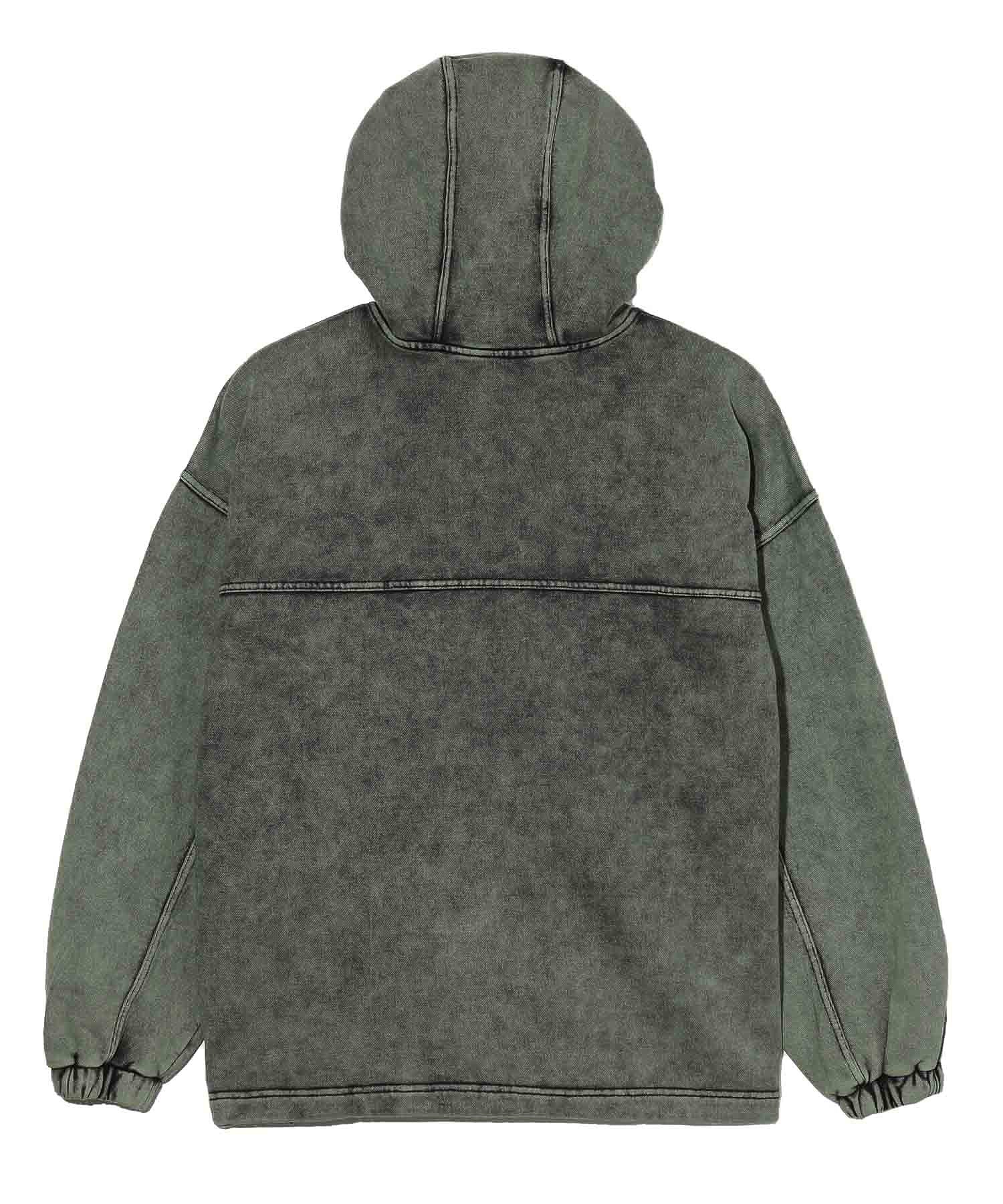 国産HOTX-girl ACID WASH SWEAT HOODIE トップス