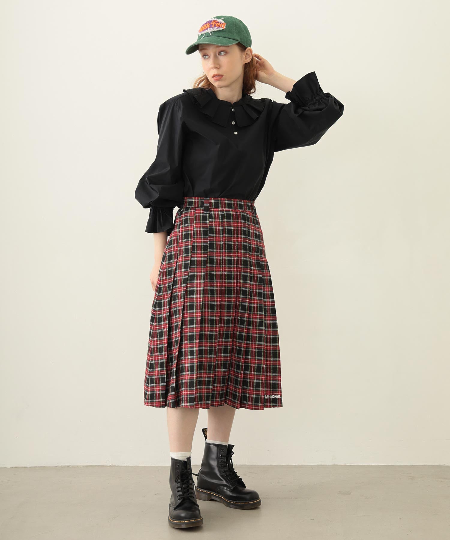 FRAYED LOGO PATCH CAP