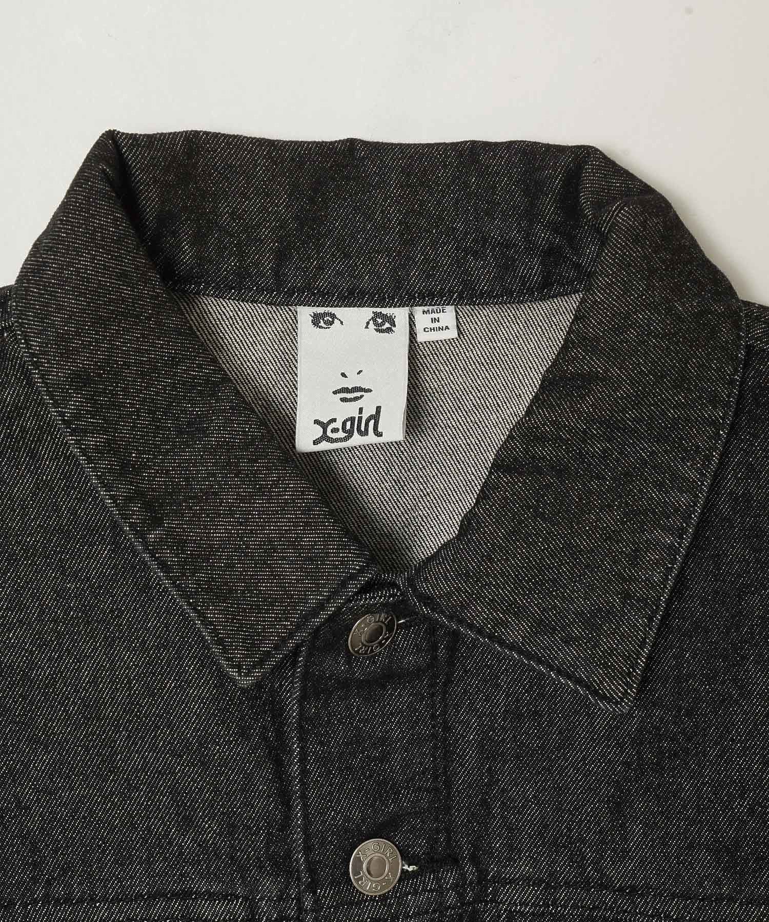 OVERDYED DENIM JACKET X-girl