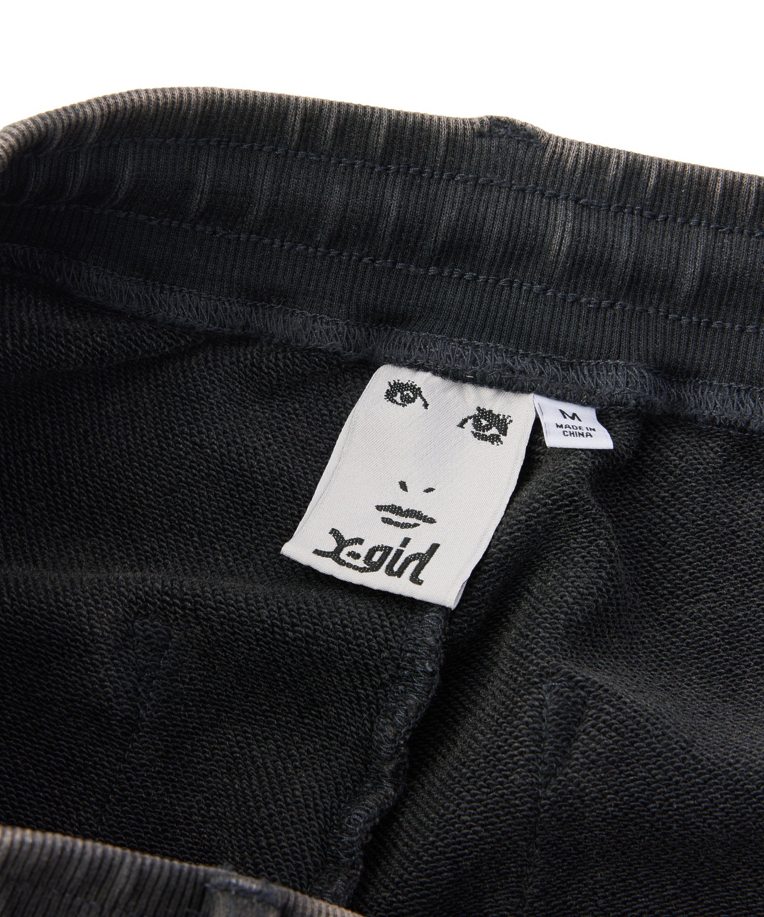 FADED CUT OUT SWEATPANTS