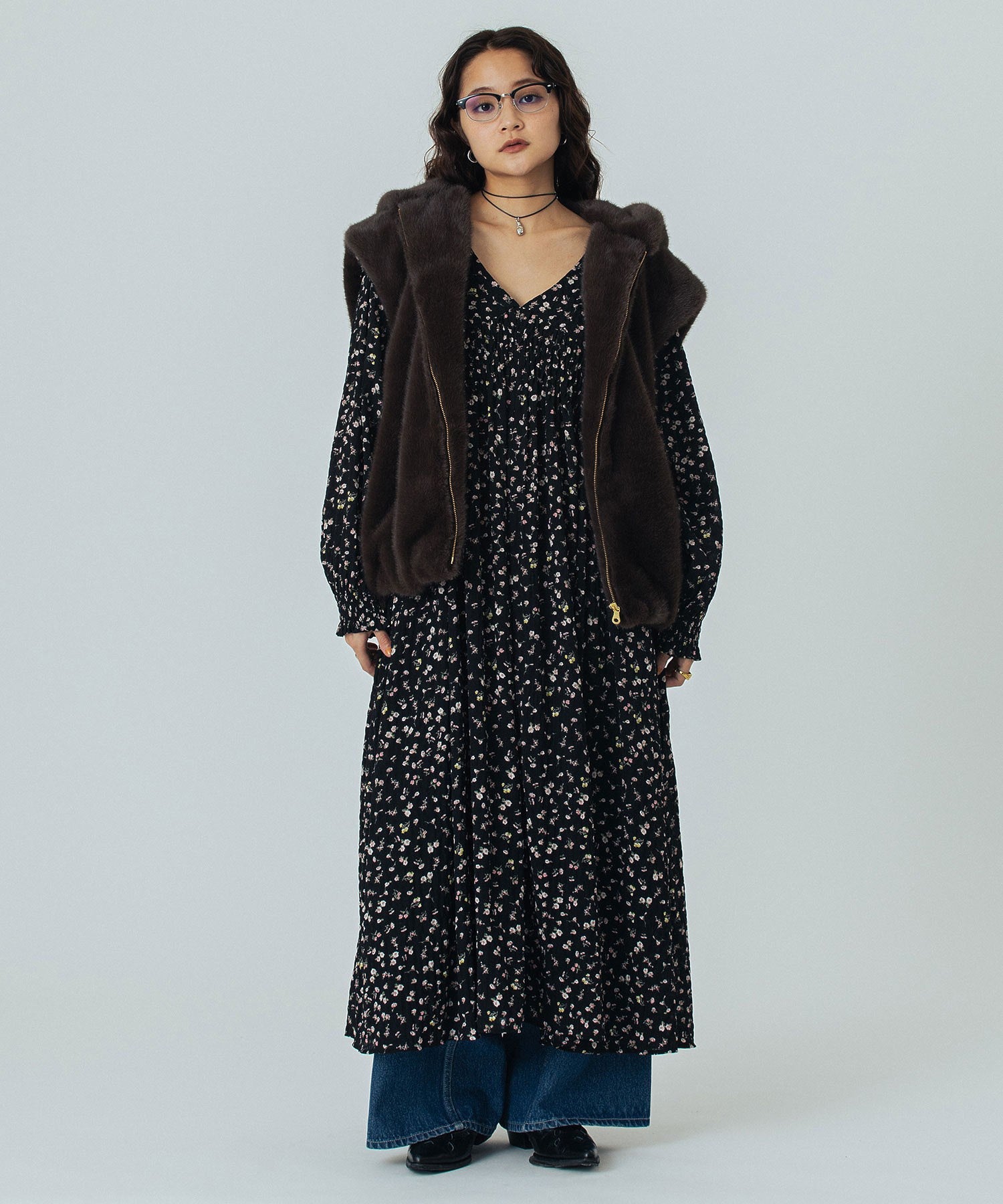 model:160cm 着用サイズ:ONE SIZE