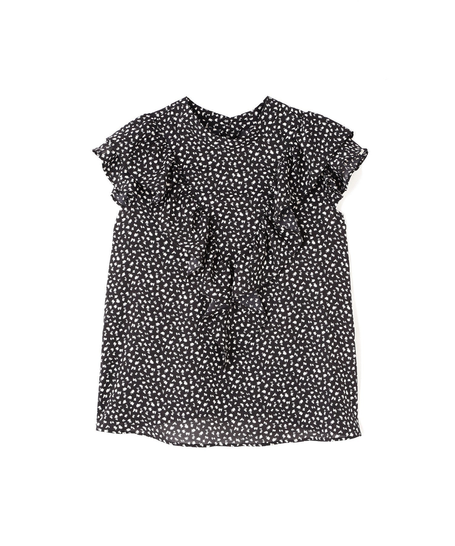 【WEB・一部店舗限定】2WAYフリルブラウス