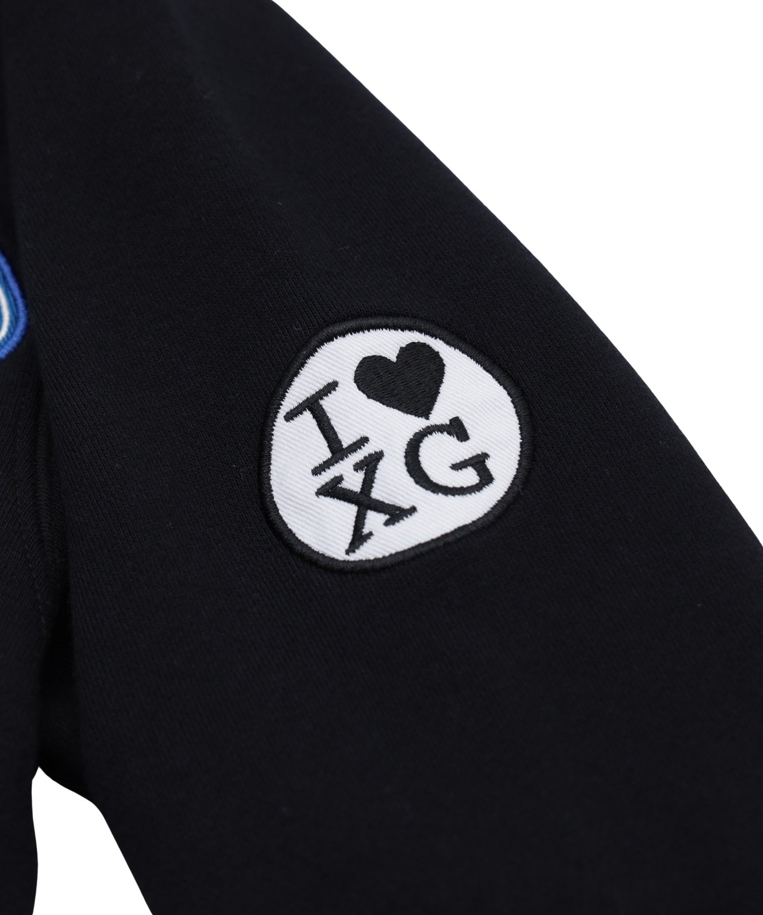X-girl PATCHES COMPACT ZIP UP SWEAT HOODIE
