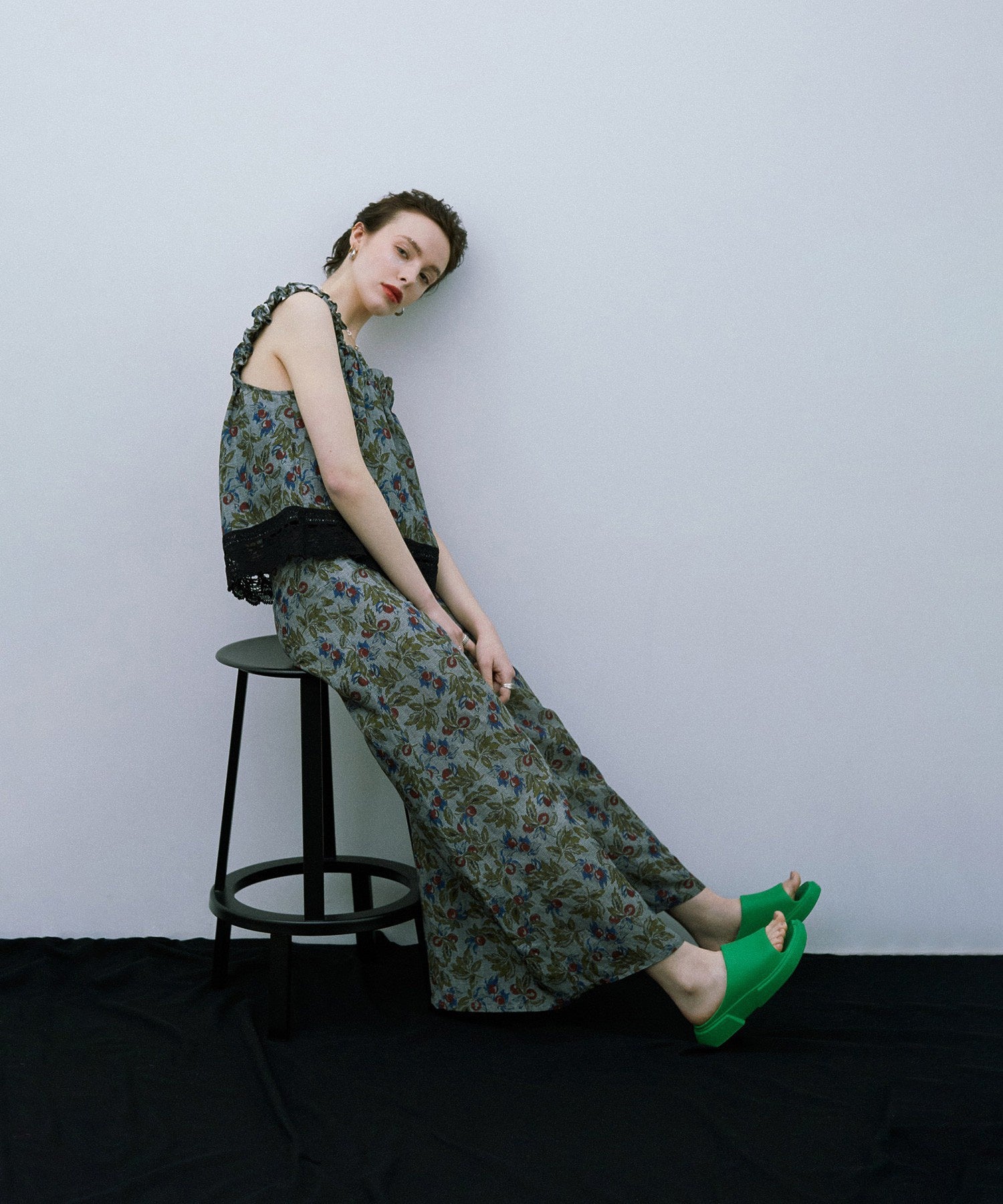 フルーツプリントキャミソール