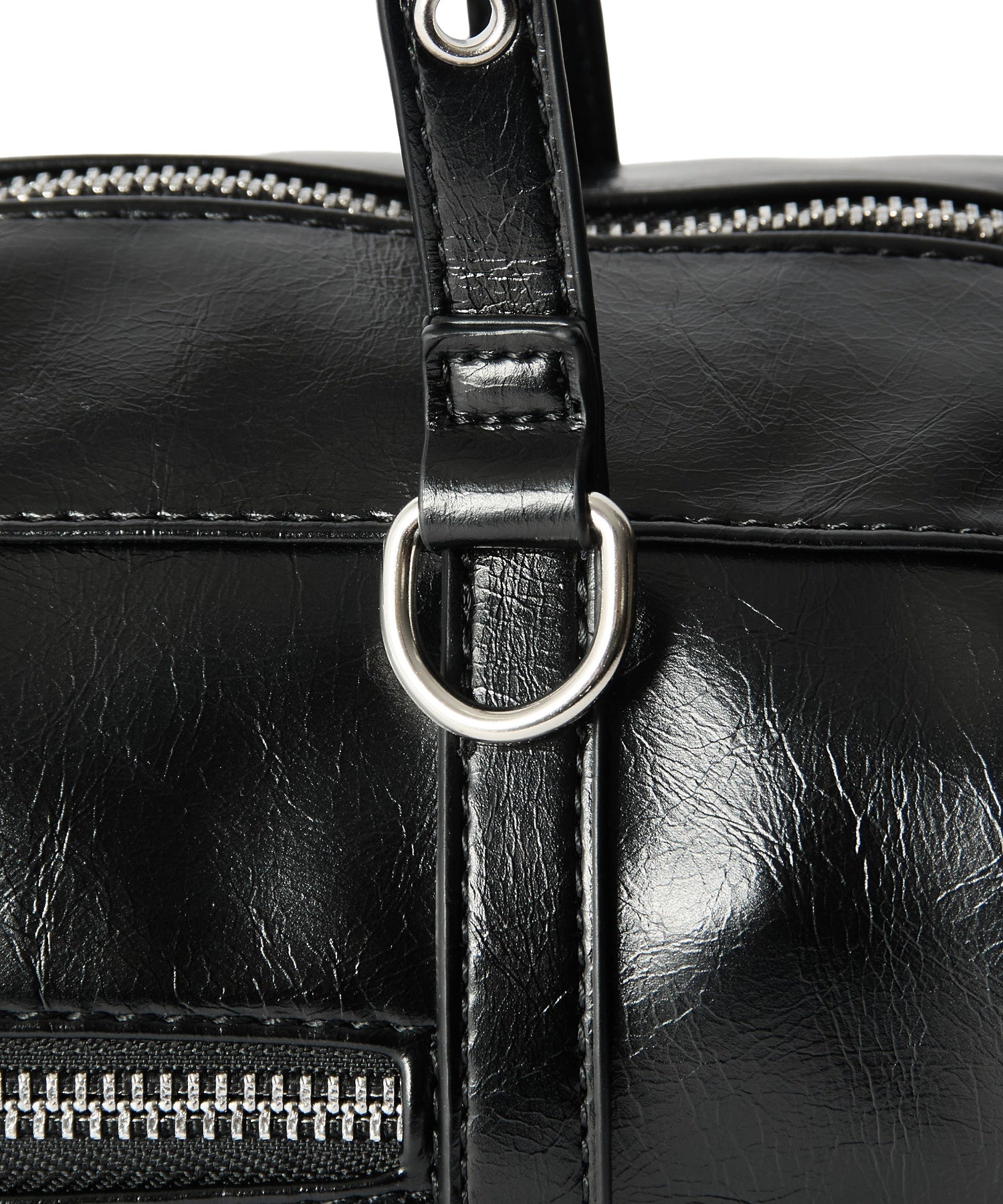 ハトメベルトボストンバッグ