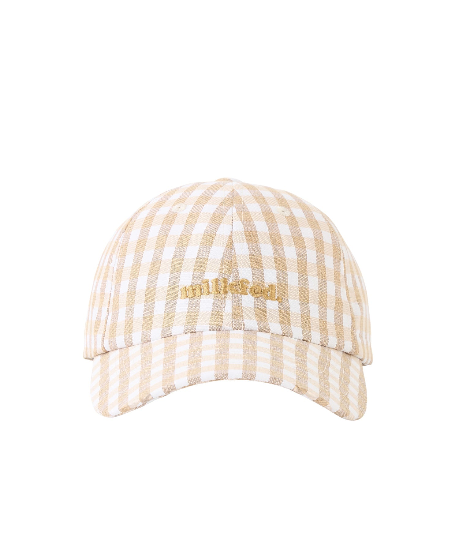 GINGHAM LOGO CAP