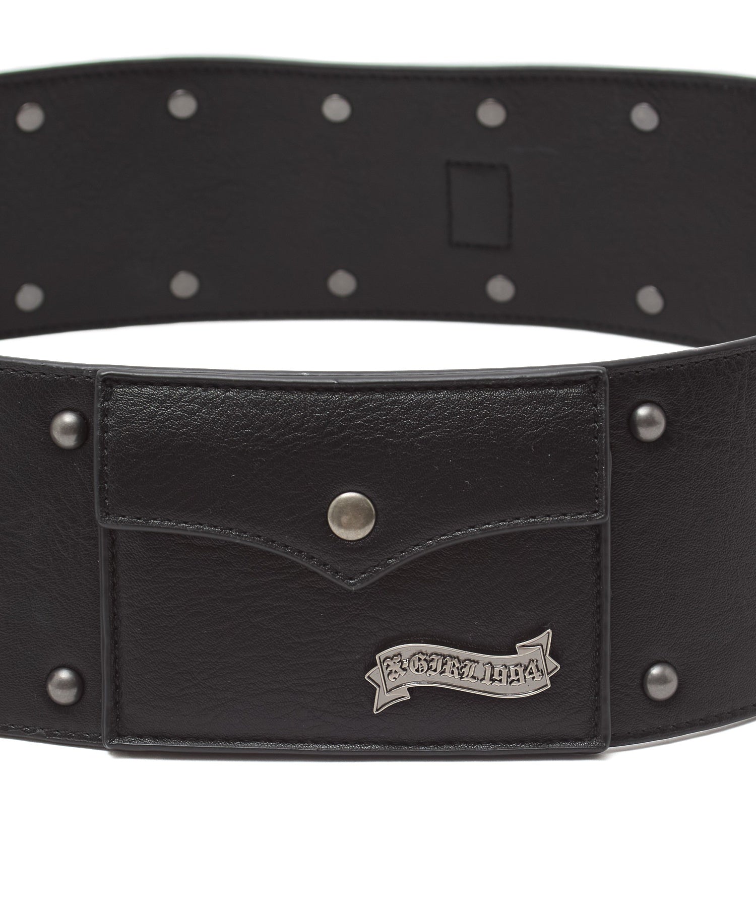STUDDED THICK BELT