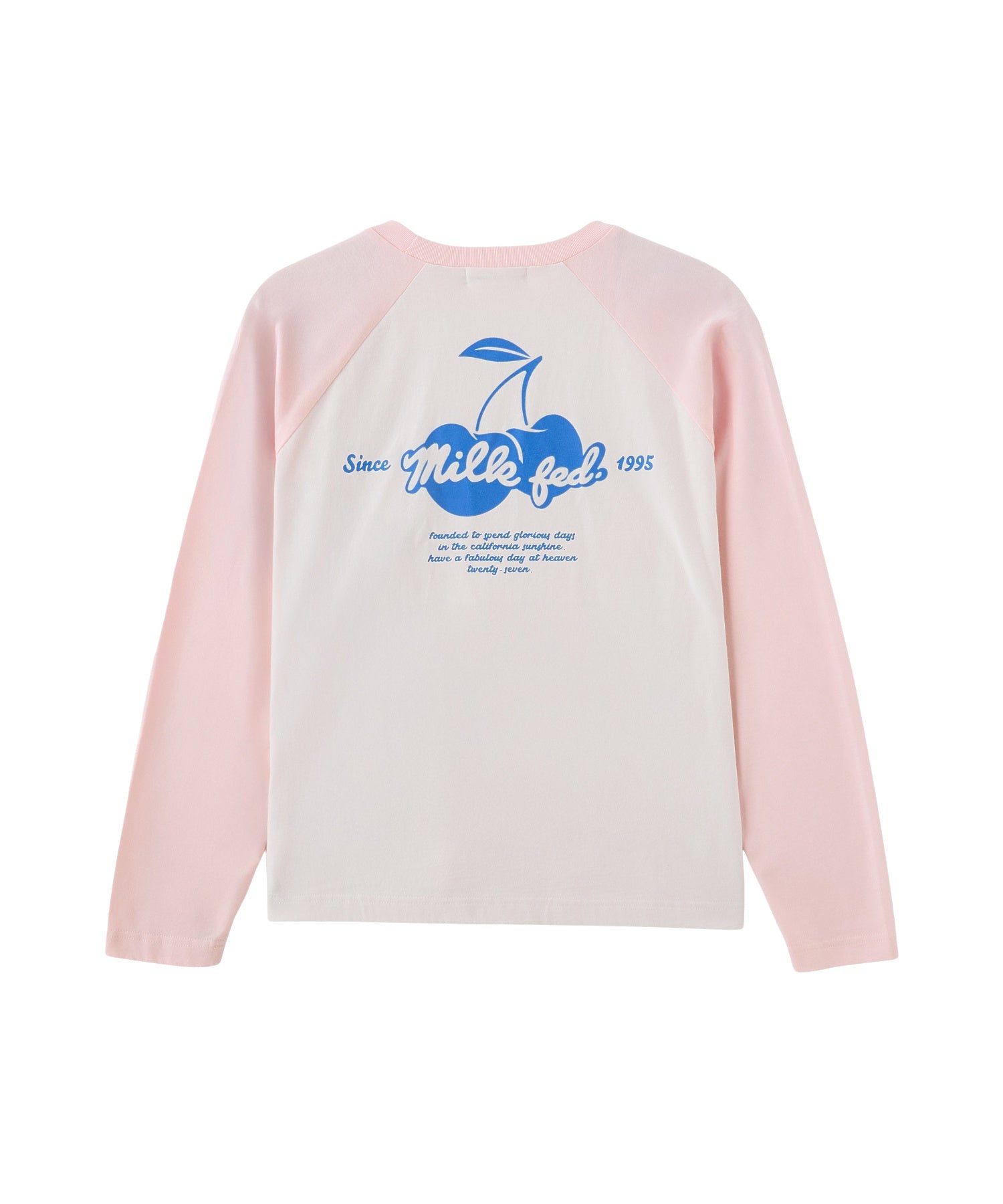 CHERRY FLOCK PRINT B/B TEE